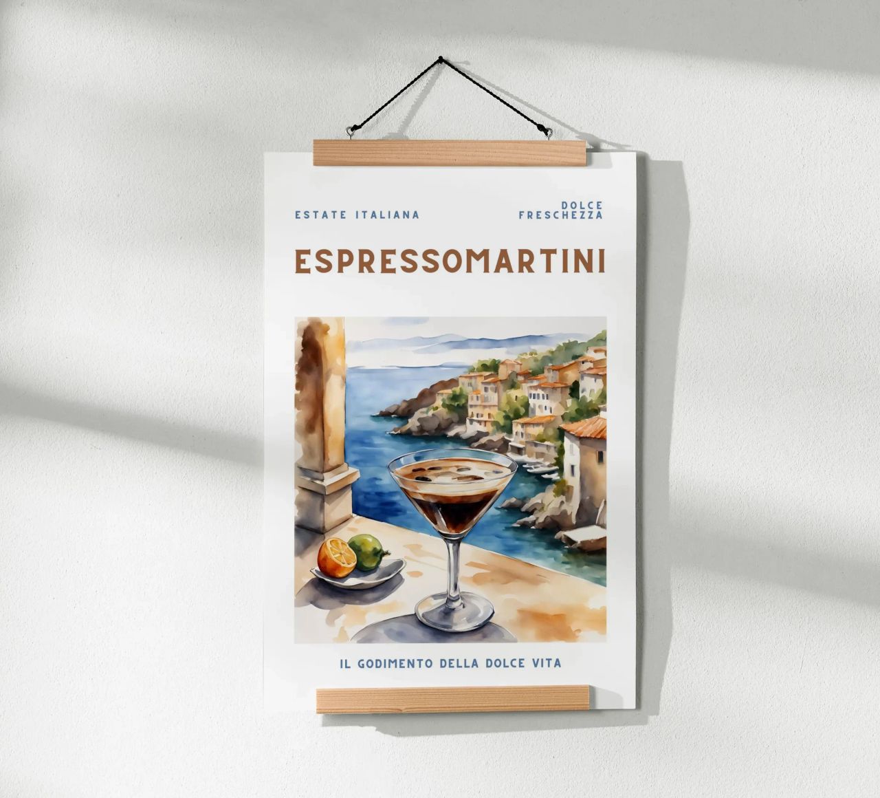 Espresso Martini Poster von Ohkimiko