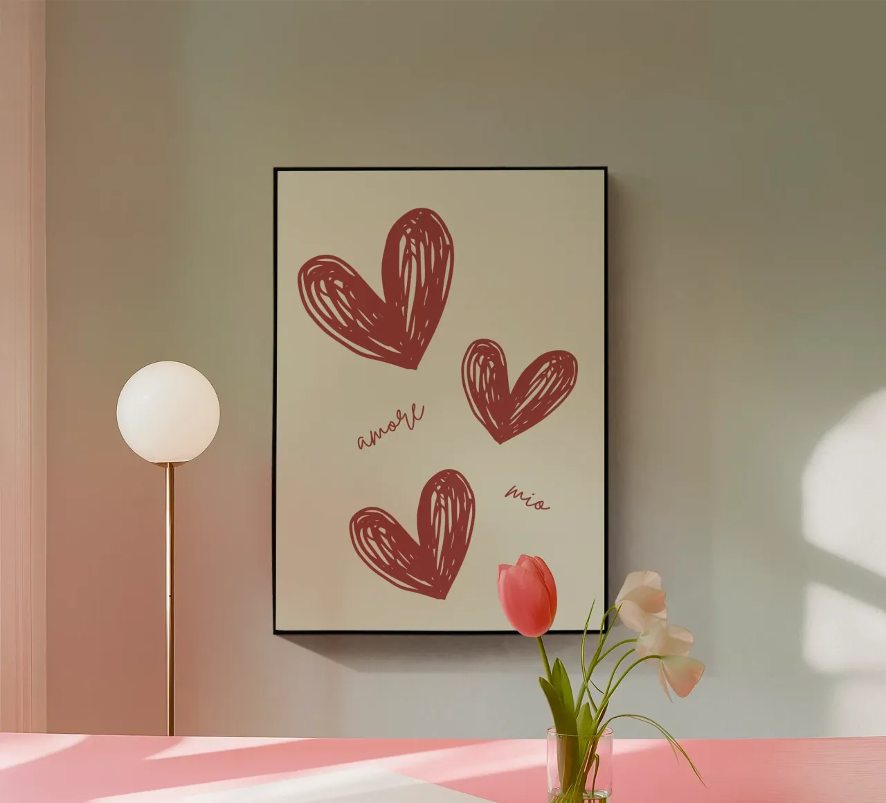 Amore mio plexiglass da They Call Me Juja