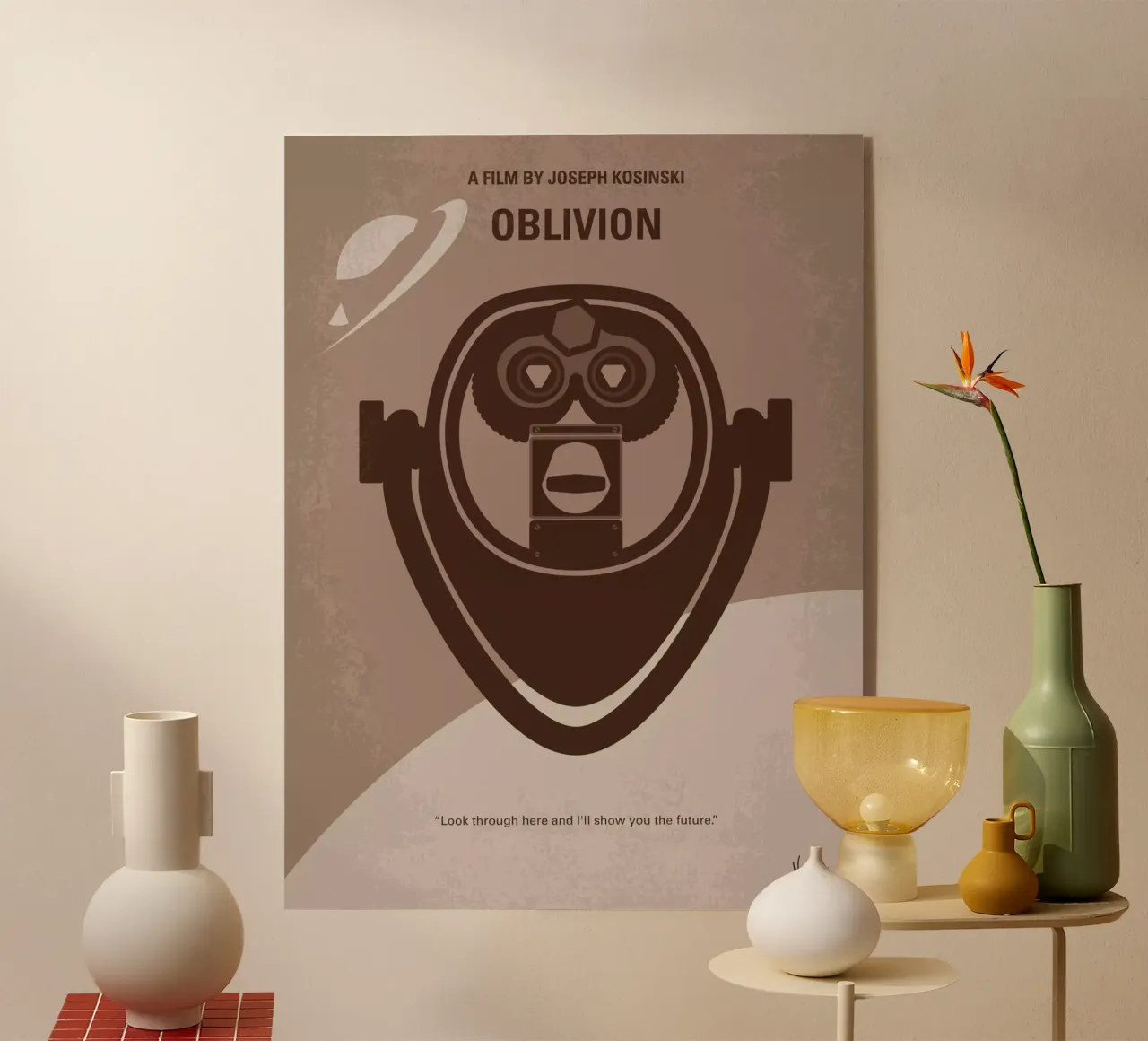 No217 My Oblivion minimal movie poster plexiglass da Chungkong