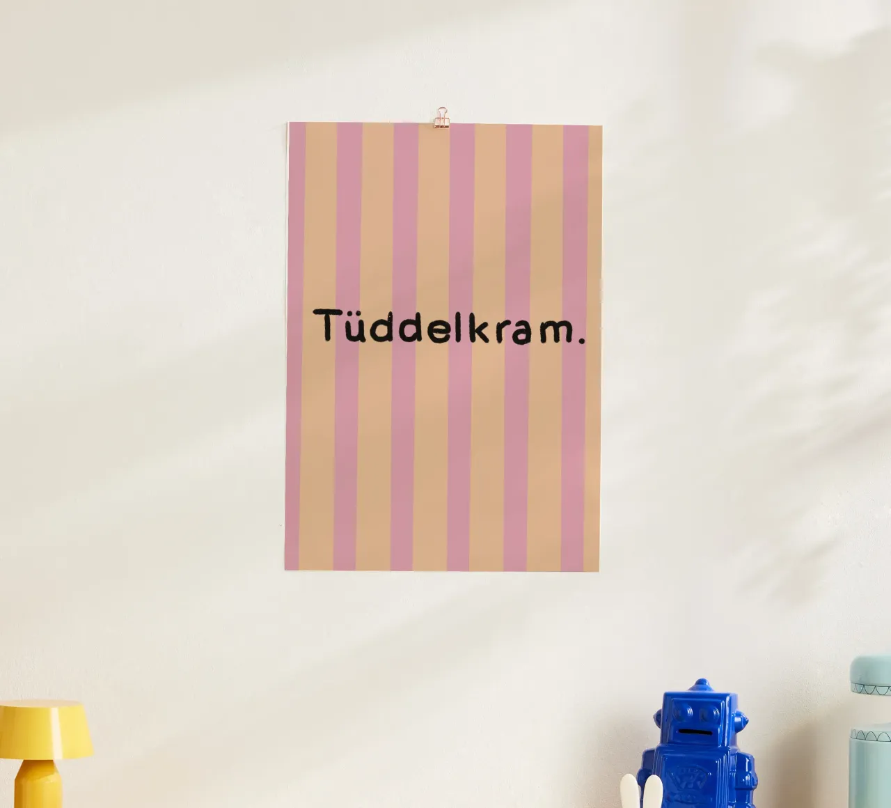 Tüddelkram. poster da litt&lines