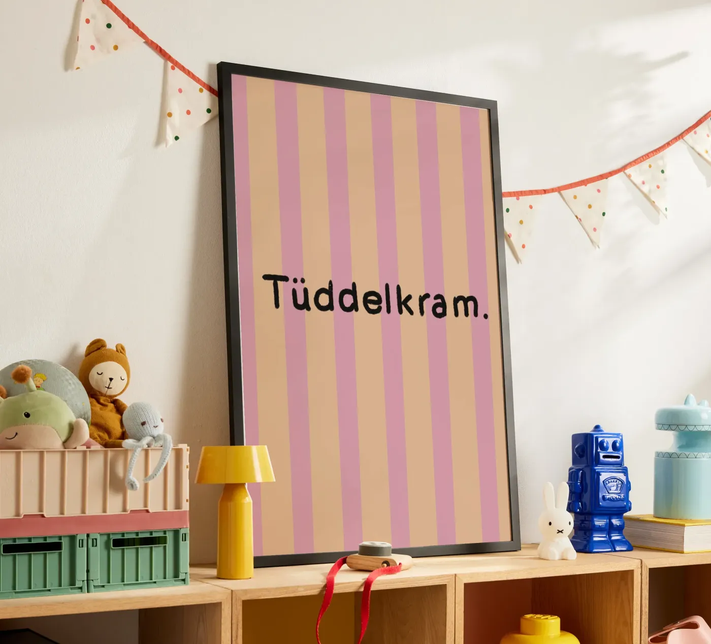 Tüddelkram. poster da litt&lines