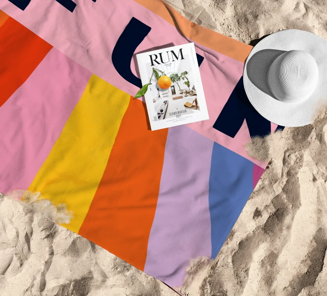 Amusant serviette de plage de Gaite