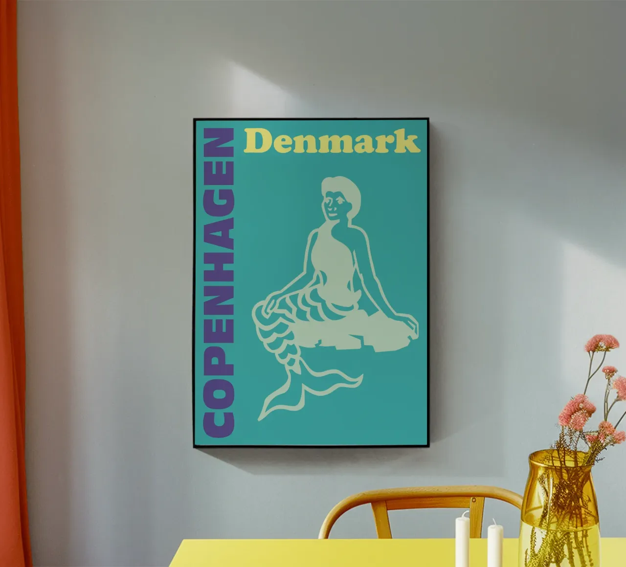 Danimarca, Copenaghen plexiglass da Colorful Homes