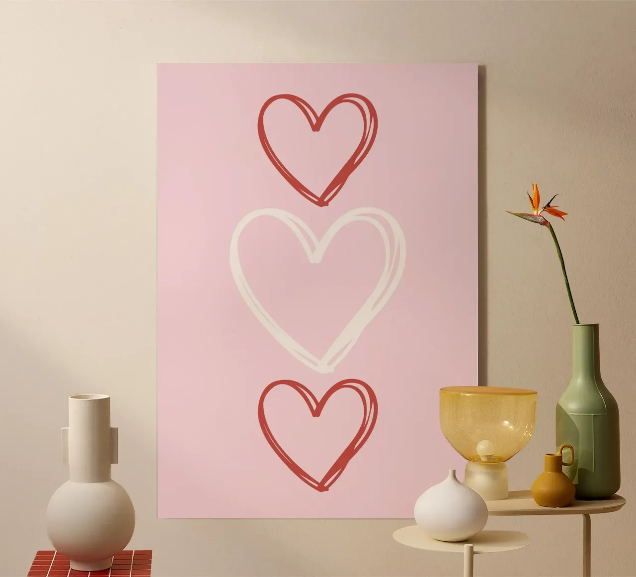 Soft Hearts plexiglass da Einfach.echt