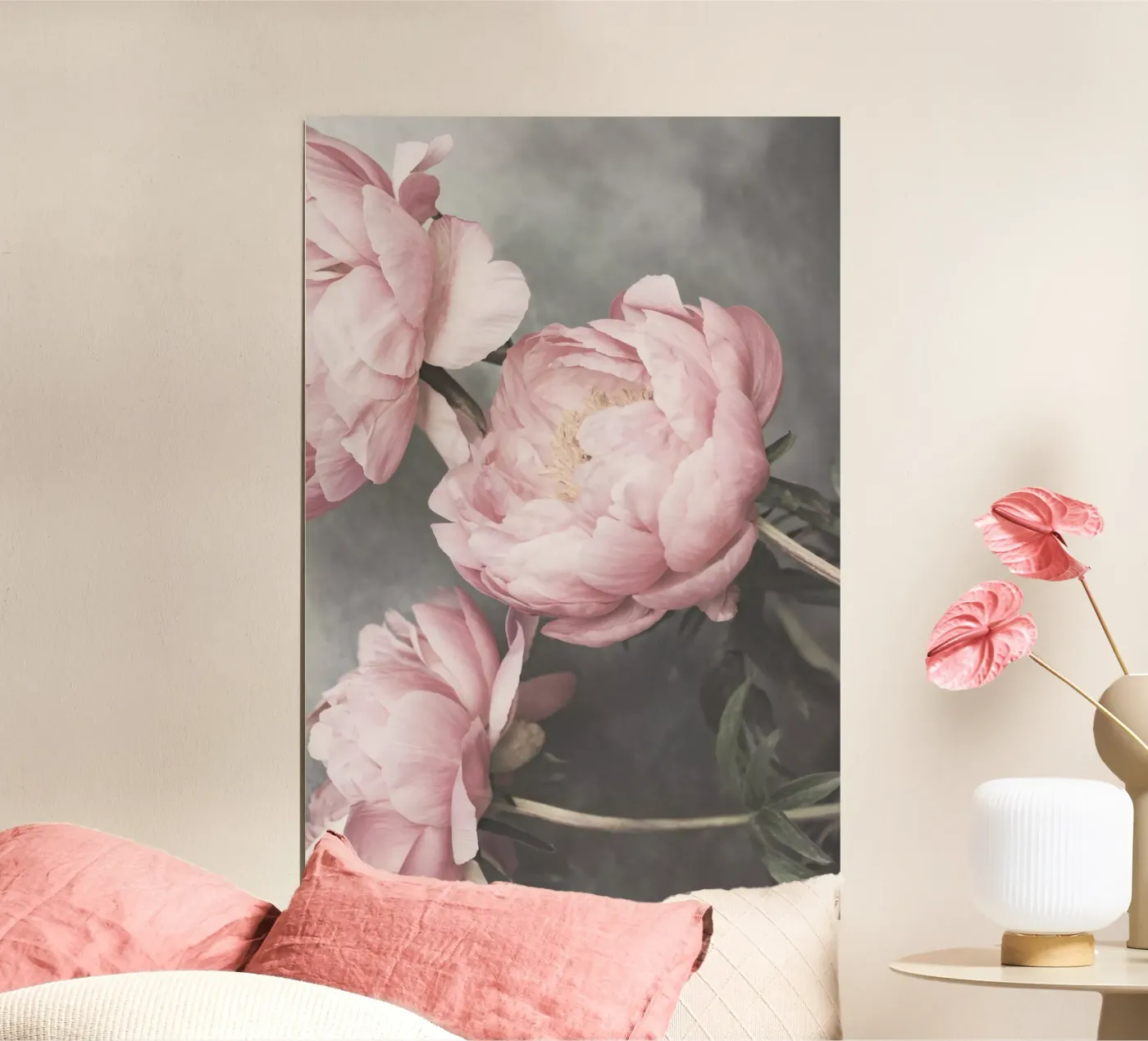 Peonies I poster by Kathrin Pienaar