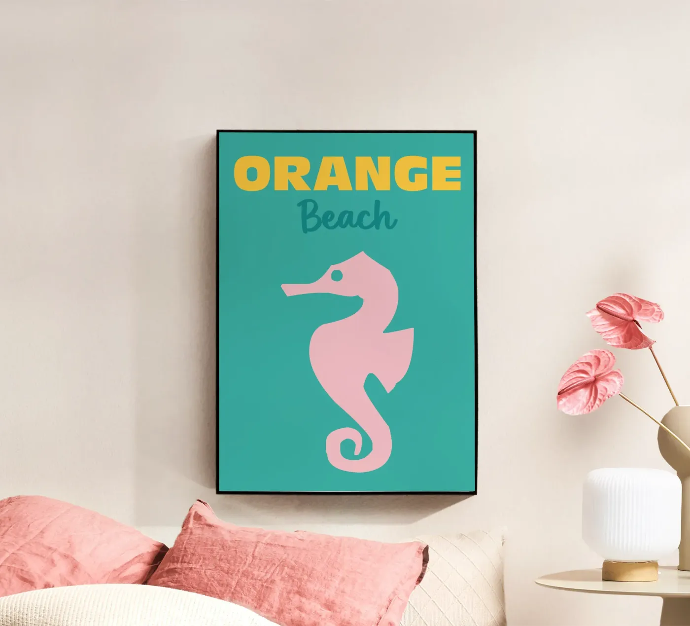 Orange Beach plexiglass da Colorful Homes