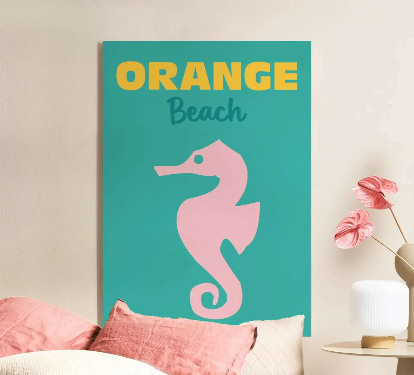 Orange Beach plexiglass da Colorful Homes