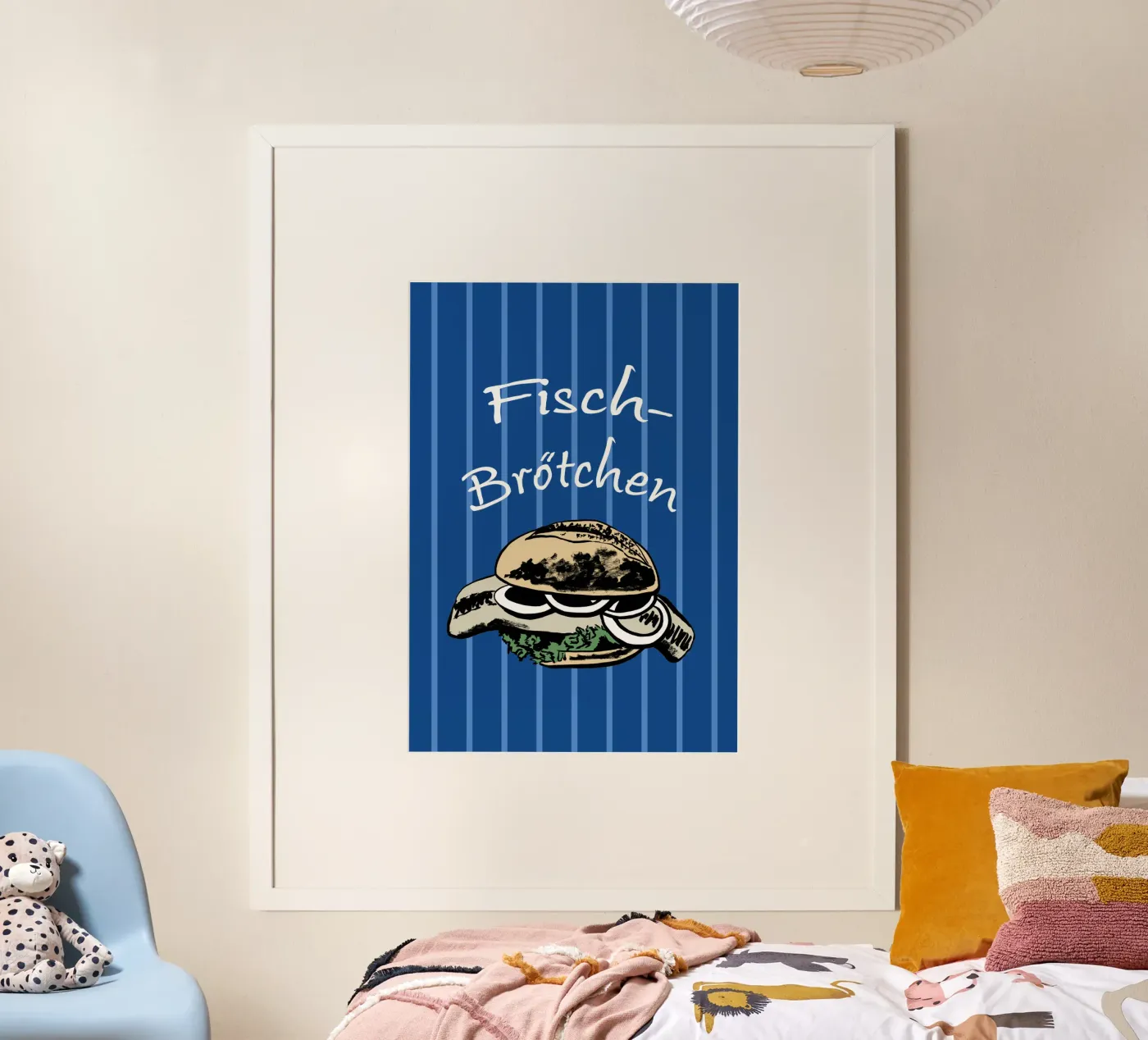 Fischbrötchen Poster von meikekohls