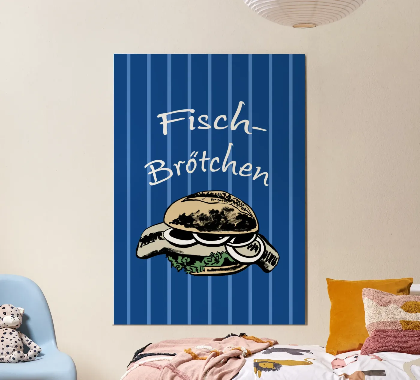 Fischbrötchen Poster von meikekohls
