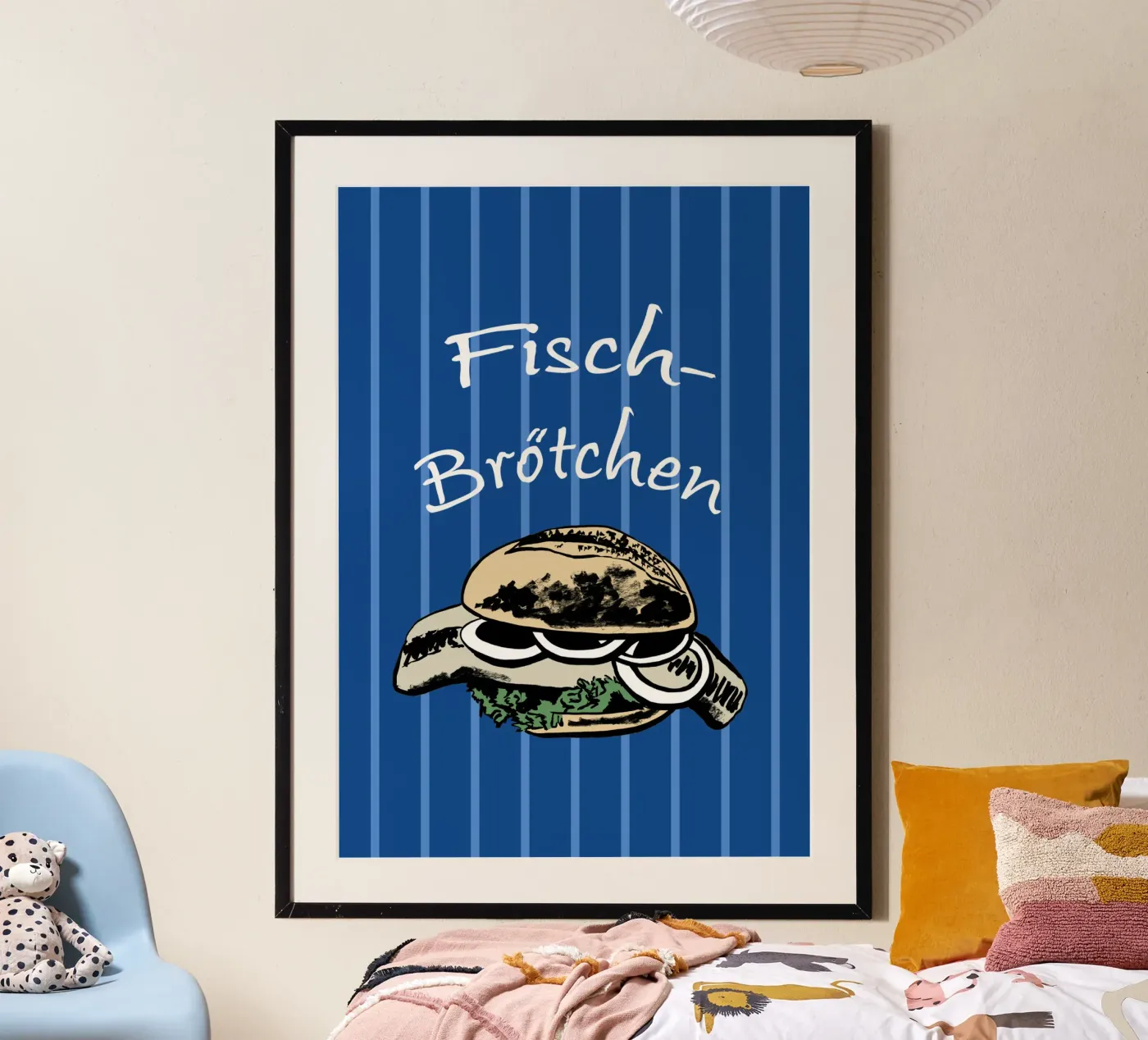 Fischbrötchen Poster von meikekohls