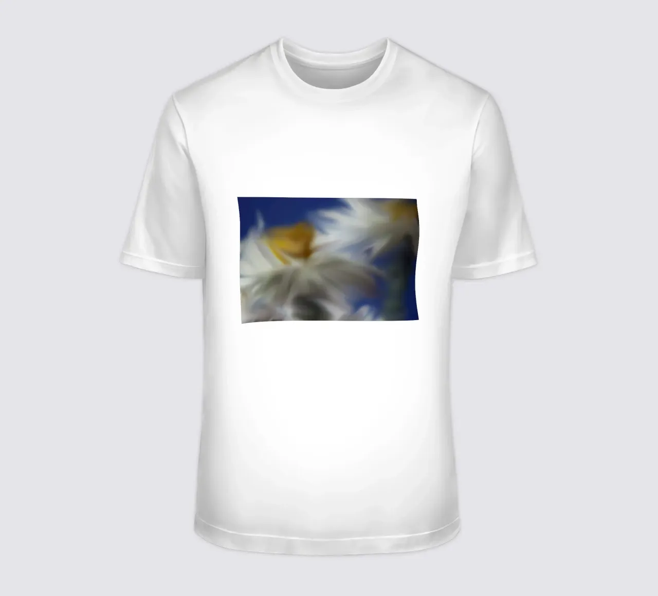 Dos flores artísticamente difuminadas camiseta de Something for you