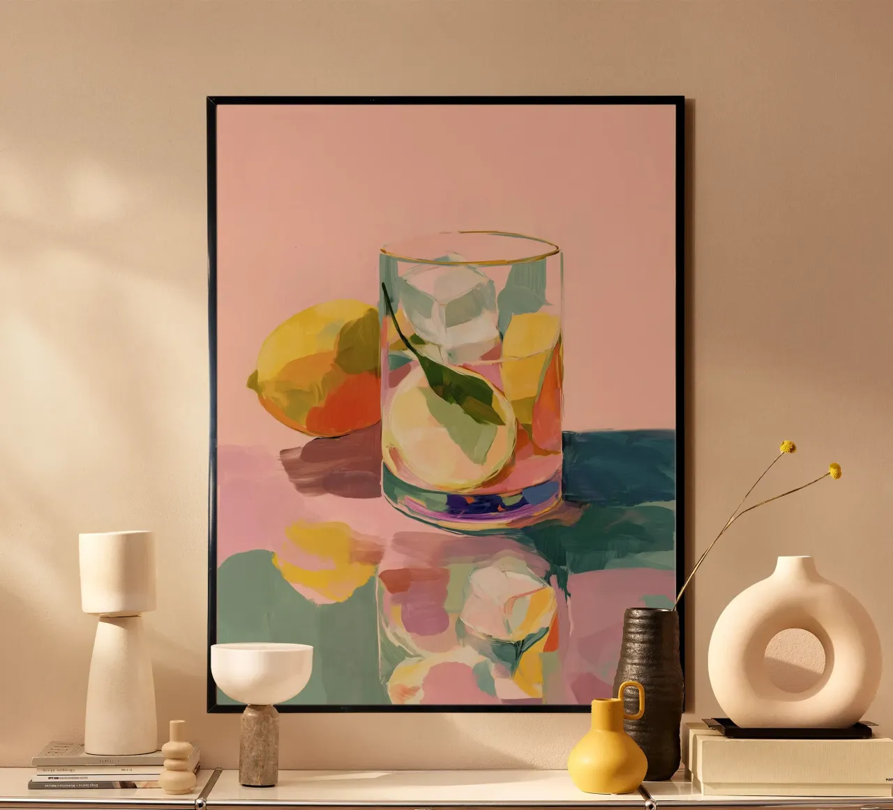 Lemon Light poster by softsoul