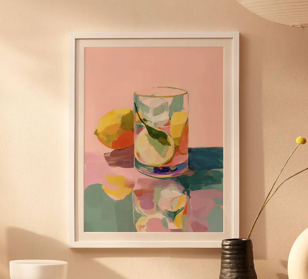 Lemon Light poster by softsoul