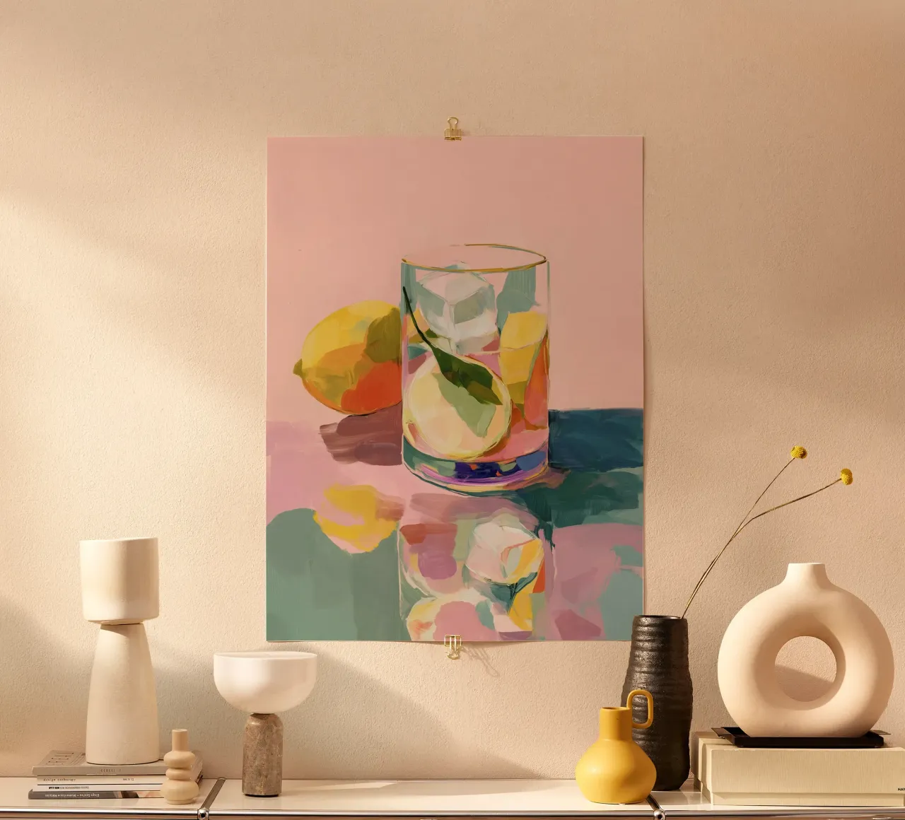 Lemon Light poster by softsoul