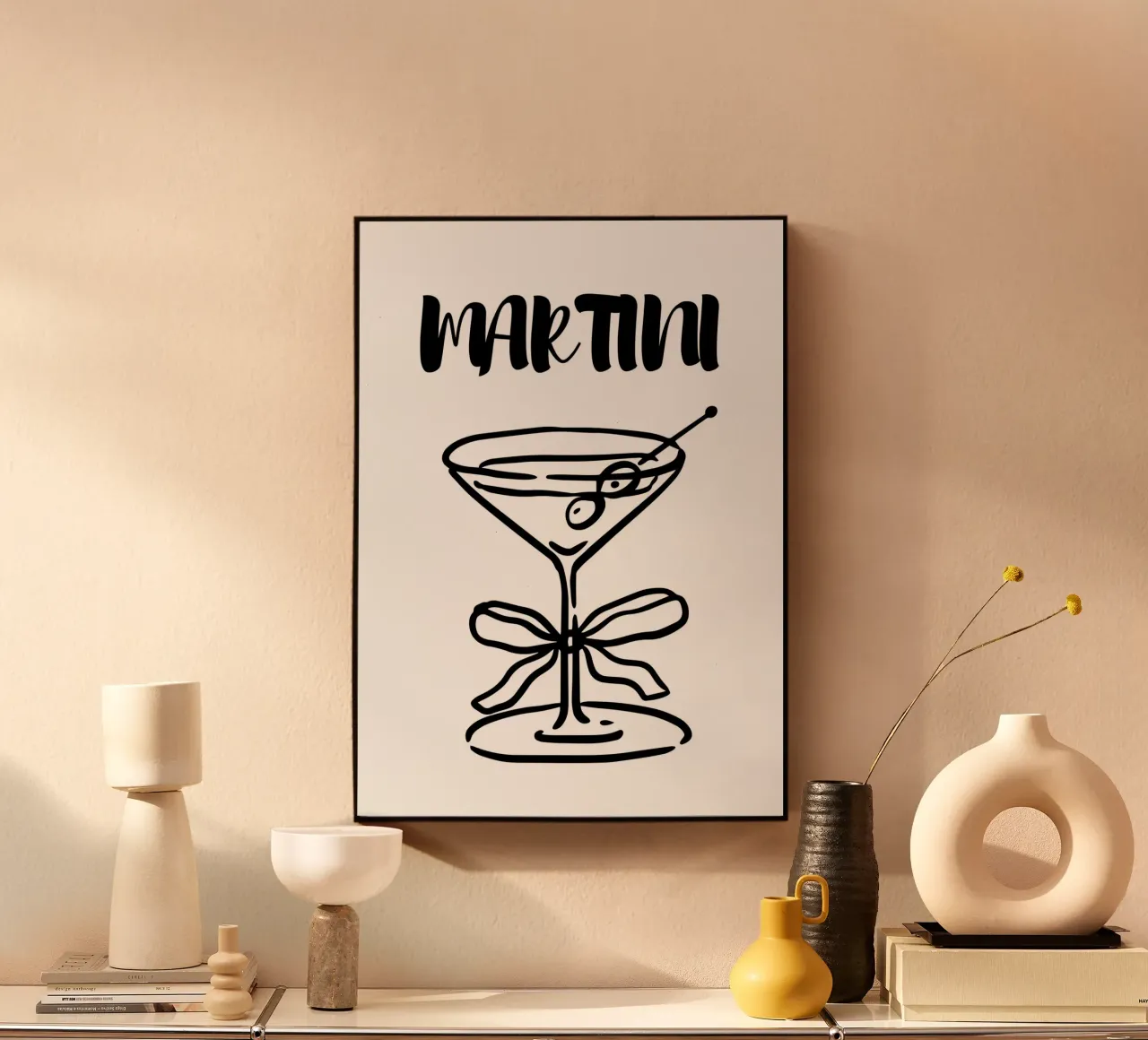 Martini plexiglass da Quotes on walls