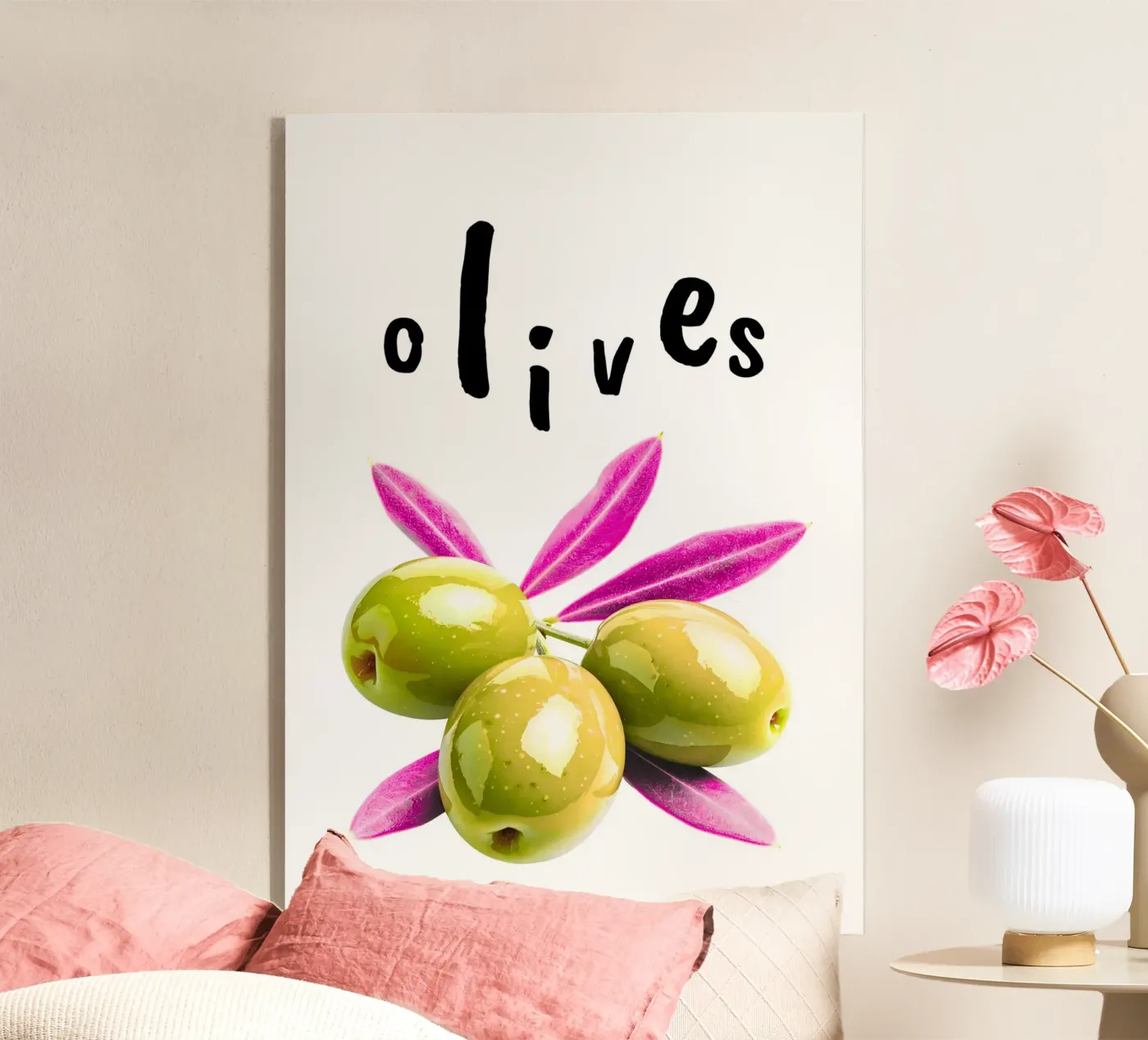 Olives plexiglas de Quotes on walls