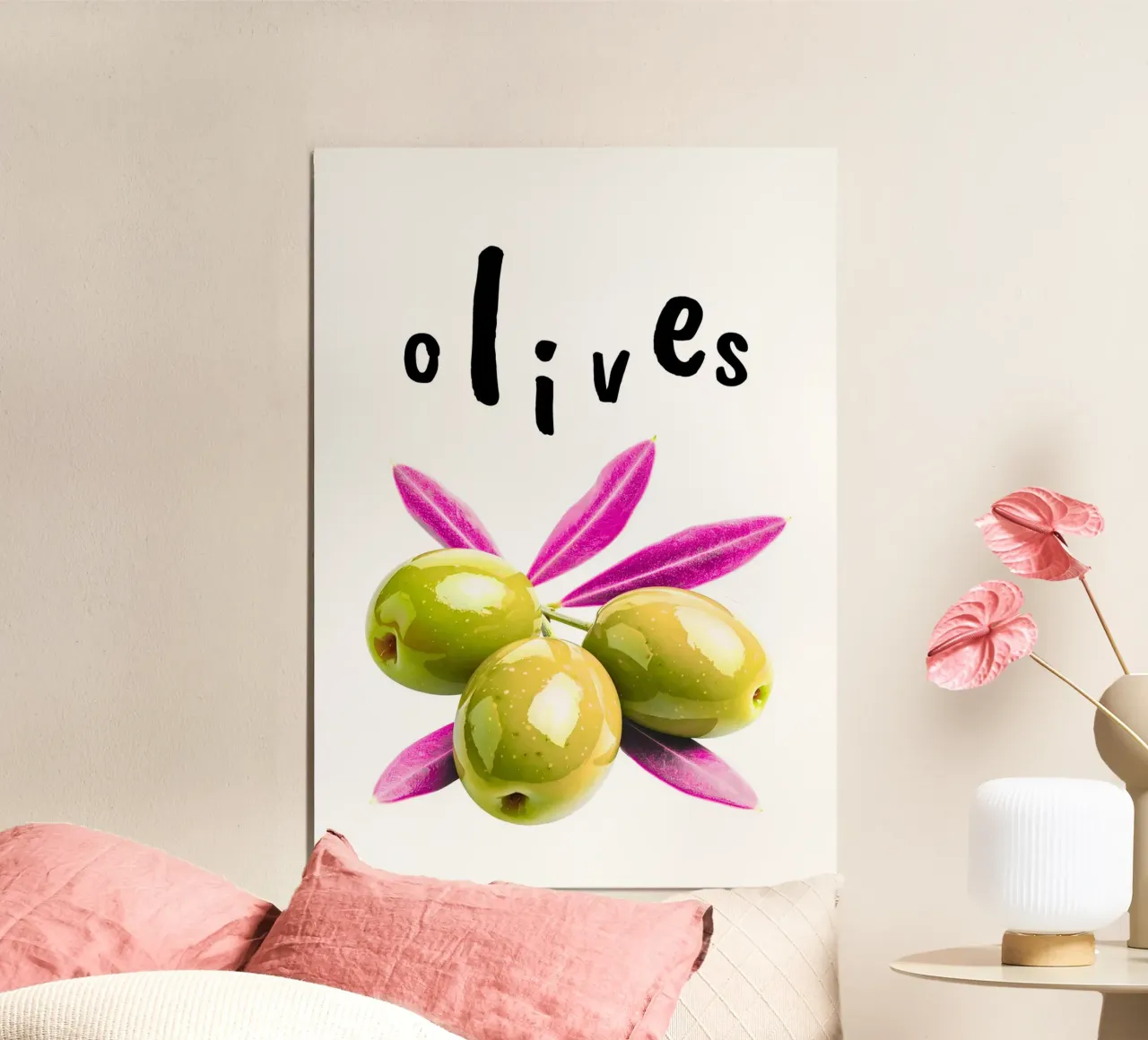 Olives poster da Quotes on walls