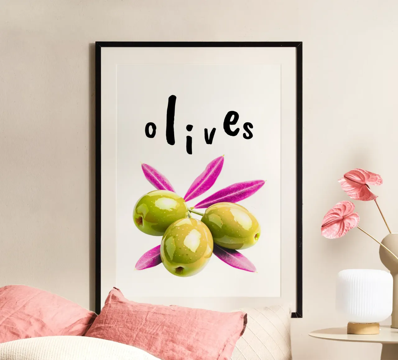 Olives poster da Quotes on walls
