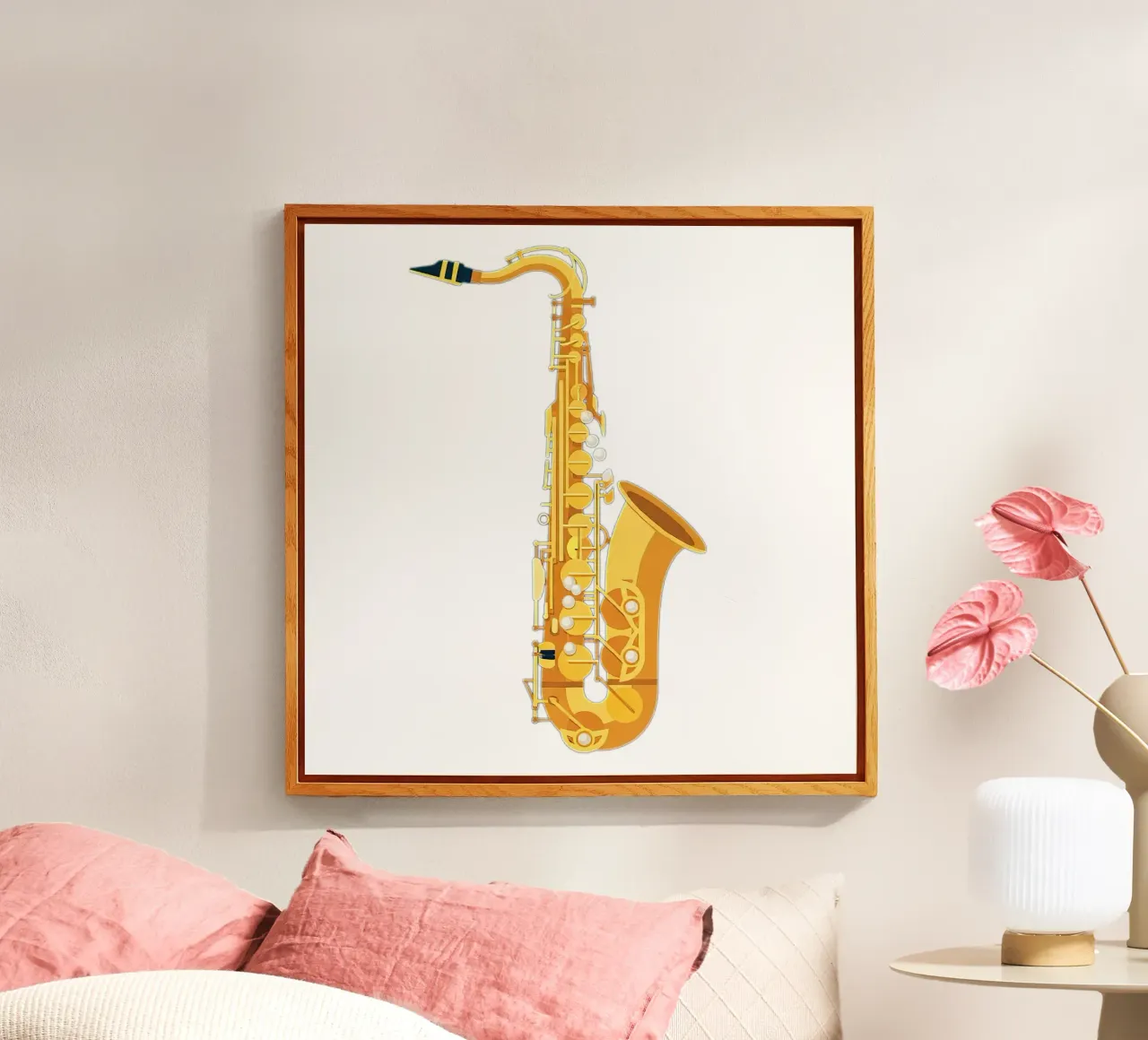 sassofono plexiglass da vector art