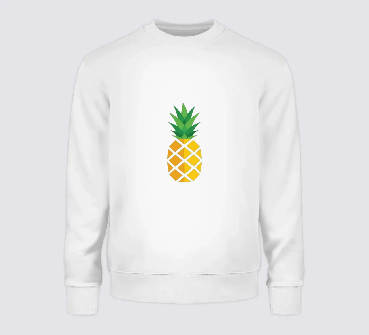 ananas felpa da Minimalist vector art