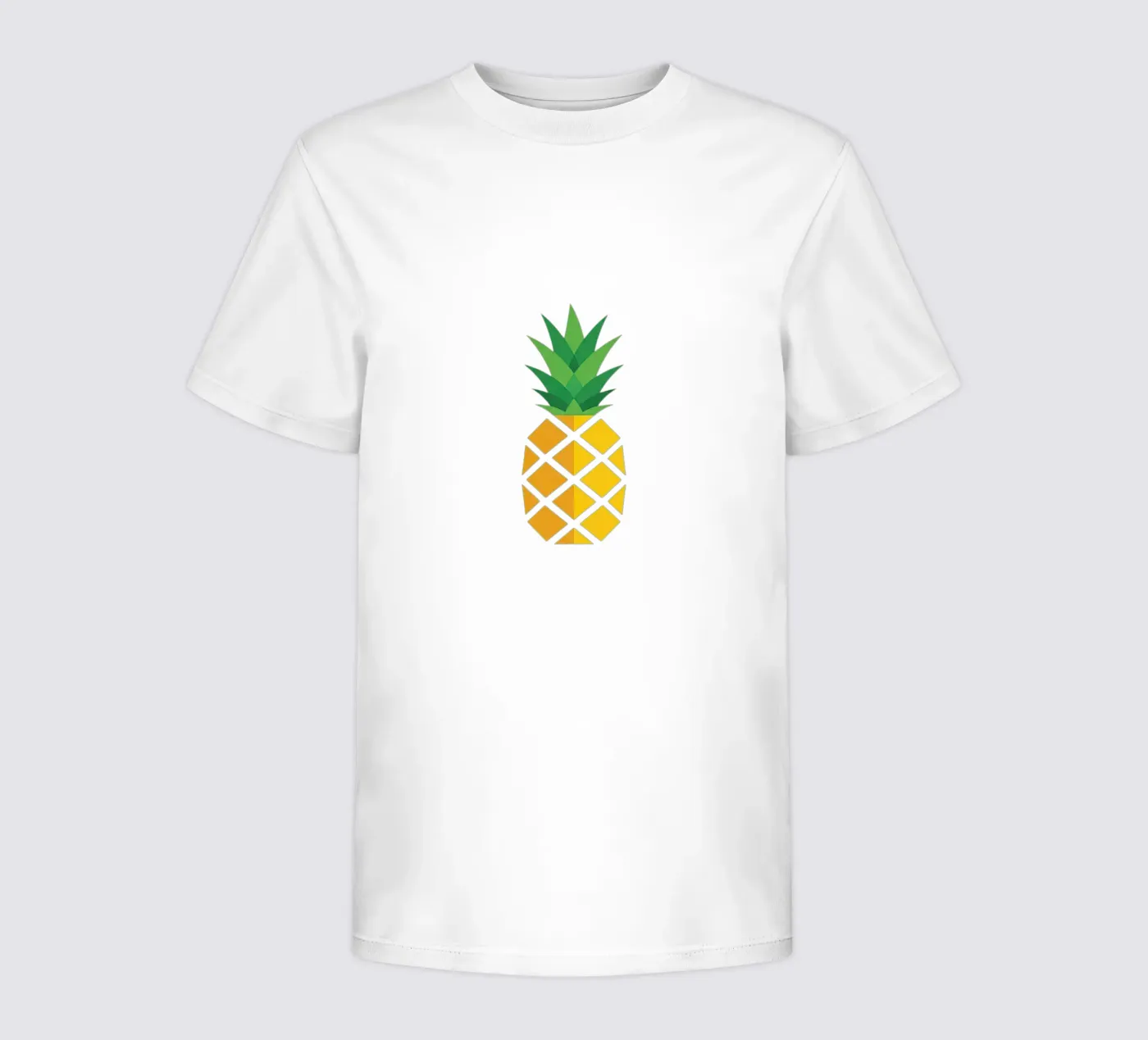 ananas t-shirt bambini da Minimalist vector art