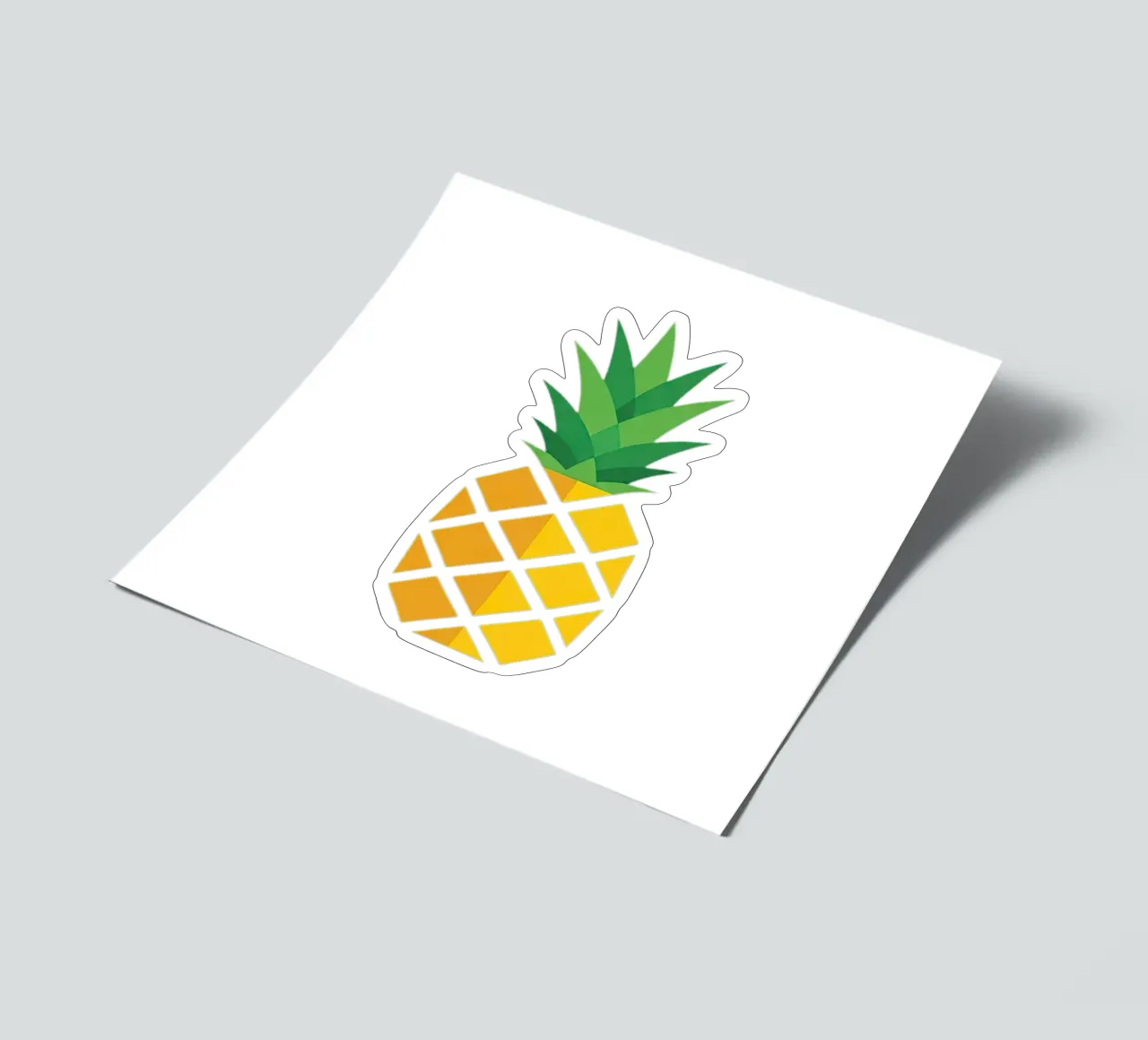 pineapple sticker sheet by Minimalist vector art
