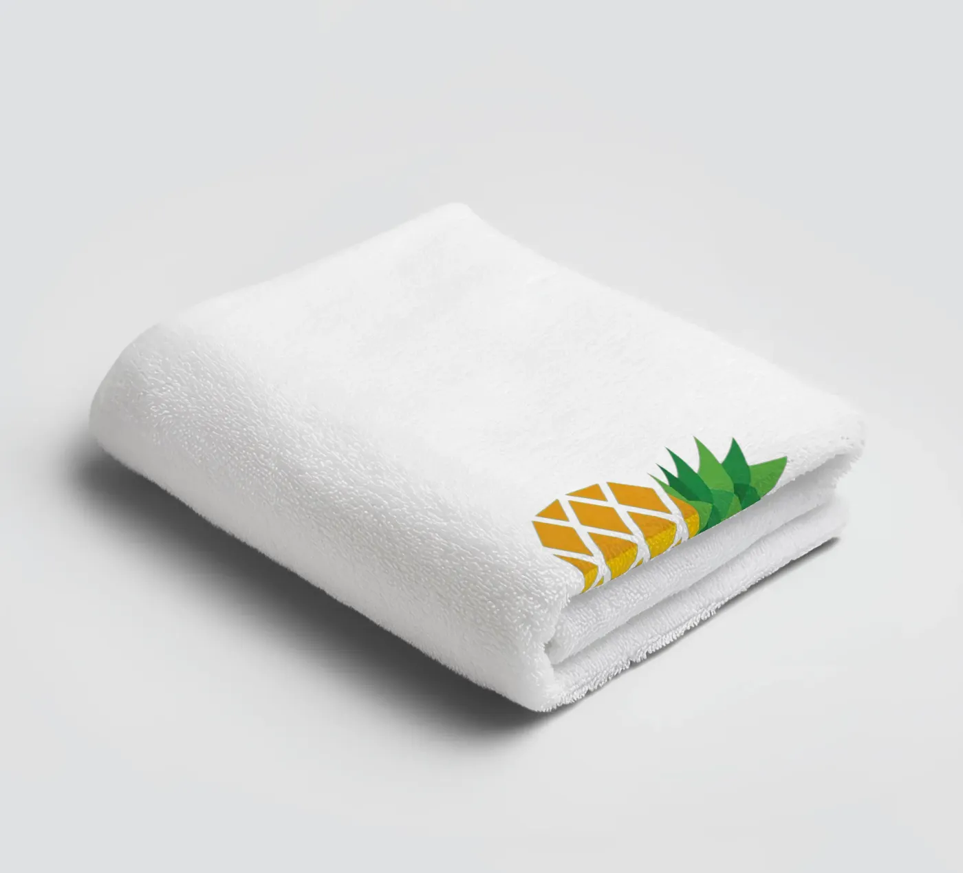 pineapple towel by Minimalist vector art