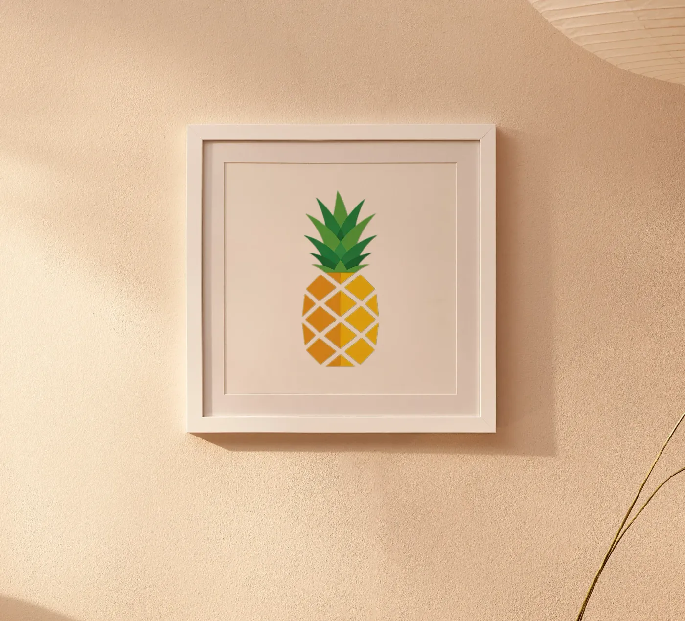 pineapple poster by Minimalist vector art