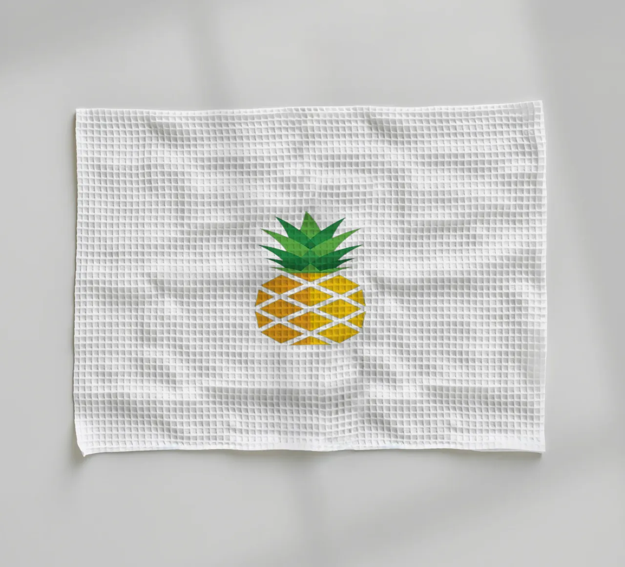 ananas torchon de Minimalist vector art