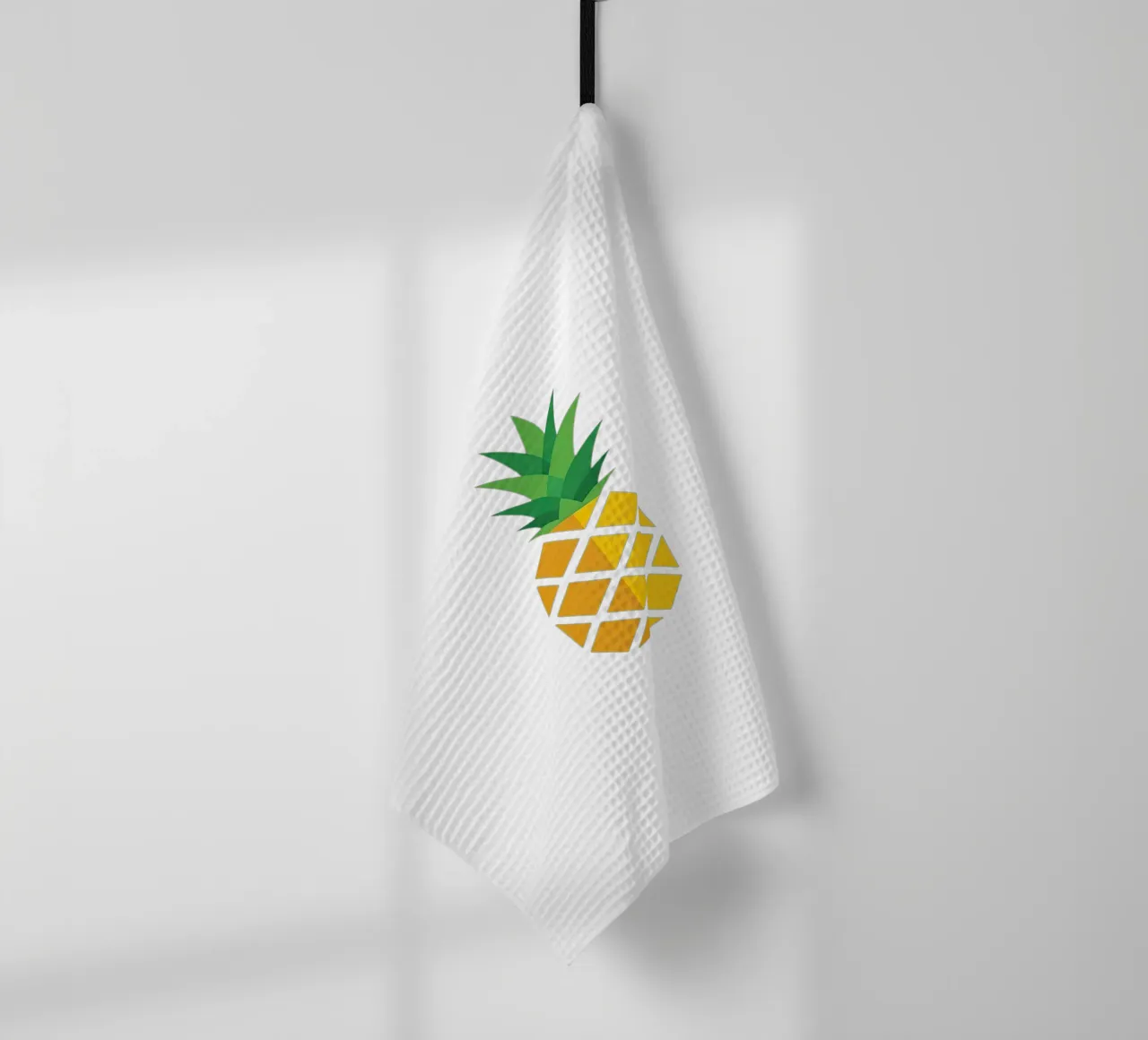 ananas torchon de Minimalist vector art