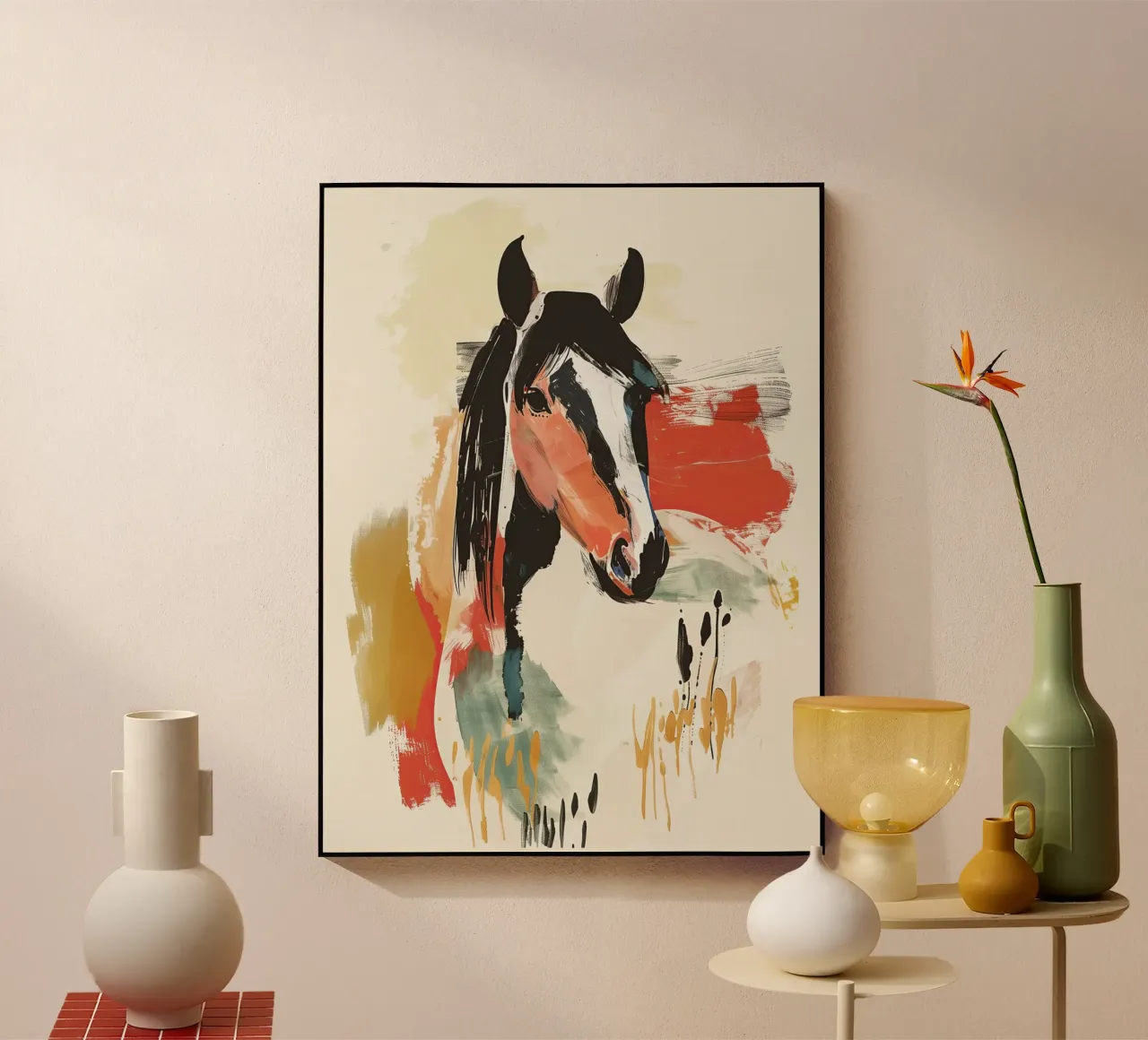 Painted Stallion plexiglass da softsoul
