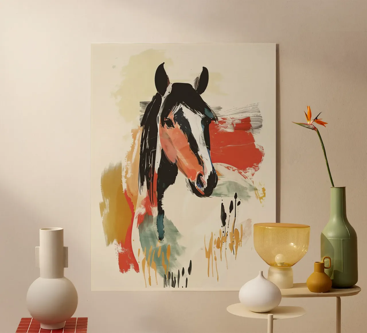 Painted Stallion plexiglass da softsoul