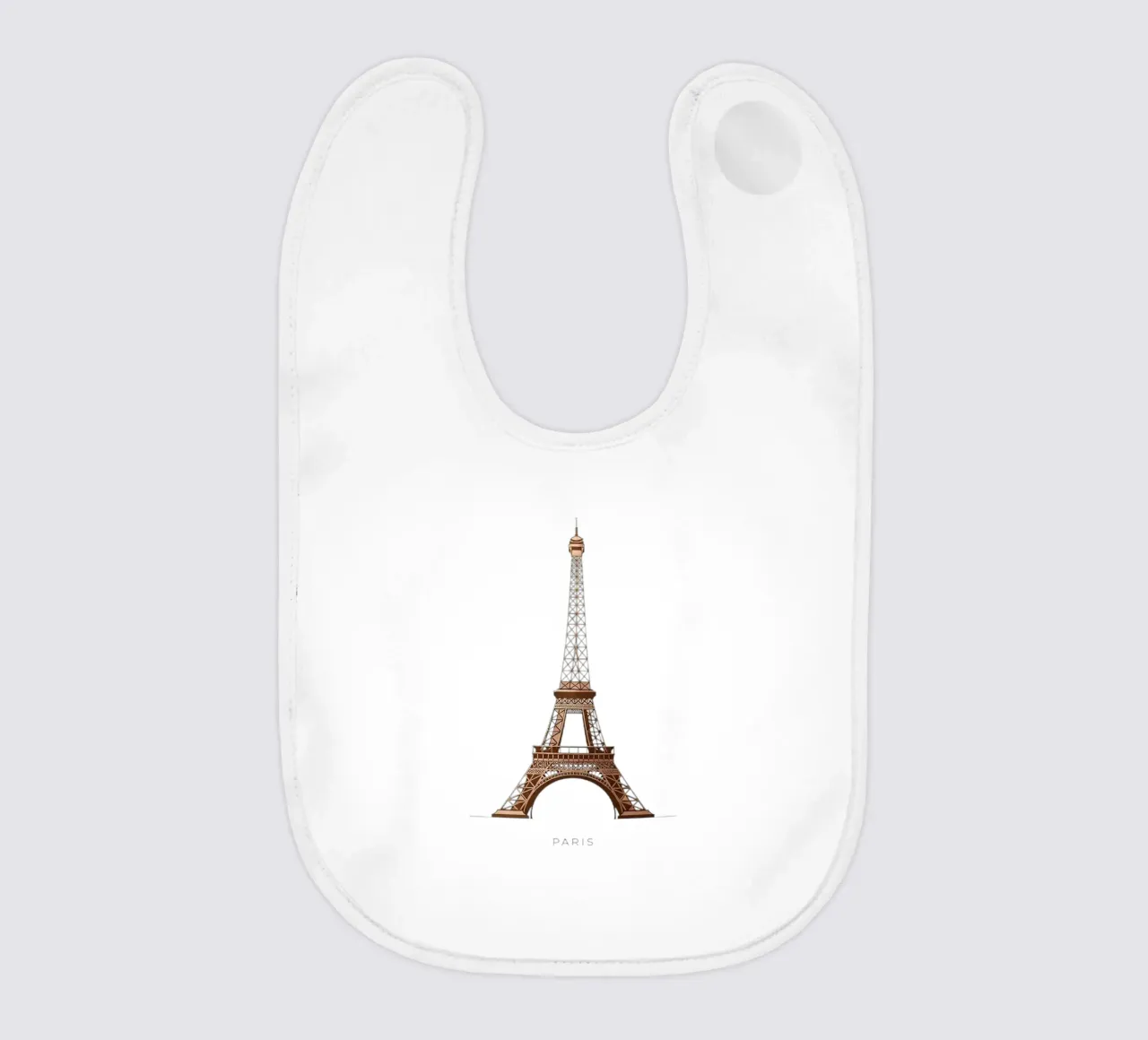 Torre Eiffel bavaglino da vector art