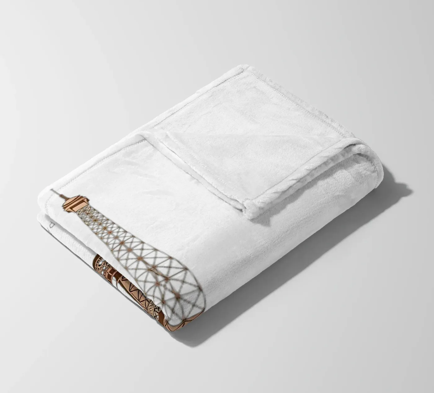 Torre Eiffel coperta in pile da Minimalist vector art