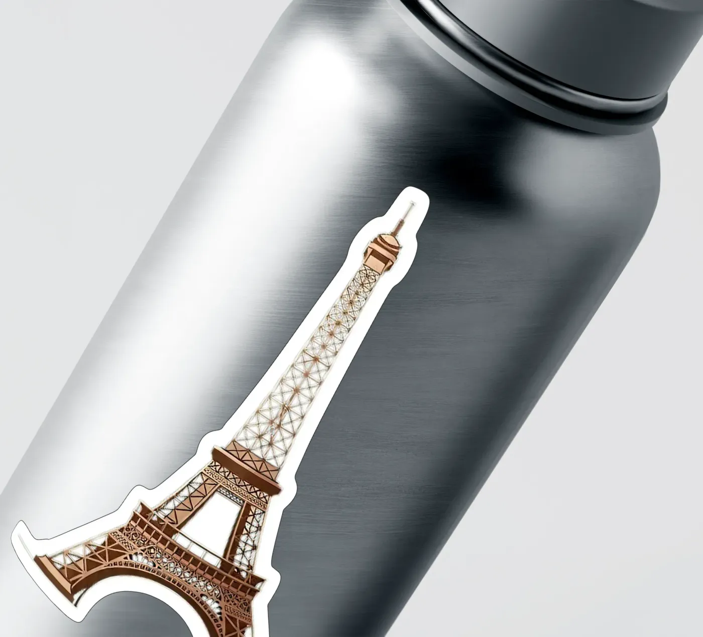 Eiffel Tower adesivo da Minimalist vector art