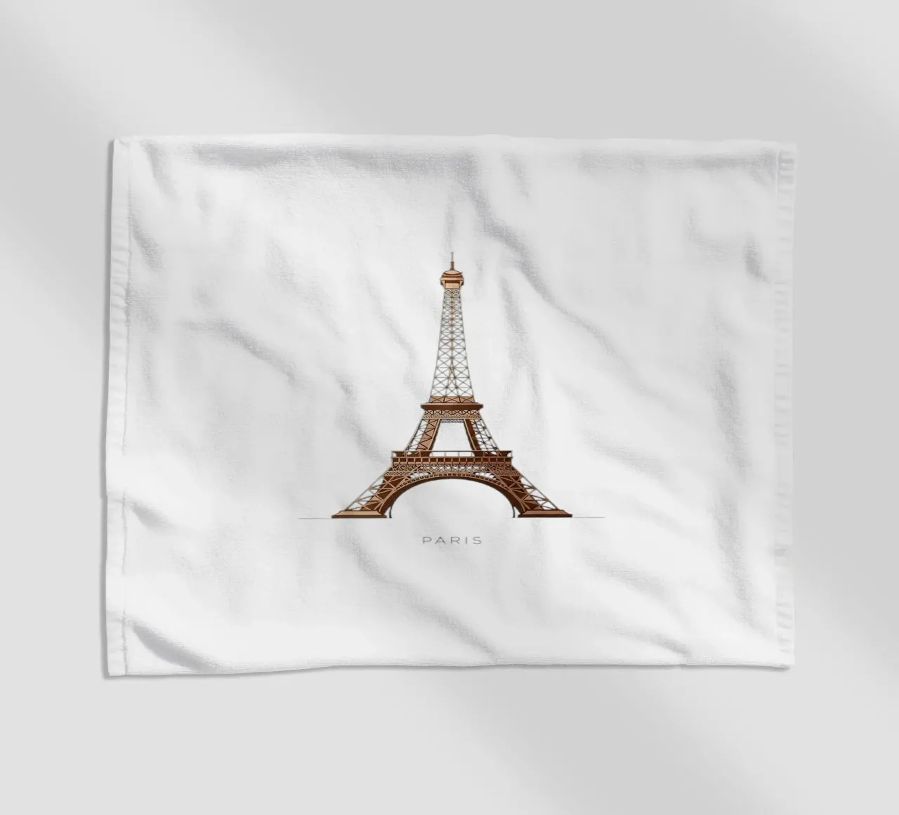 Torre Eiffel telo mare da vector art