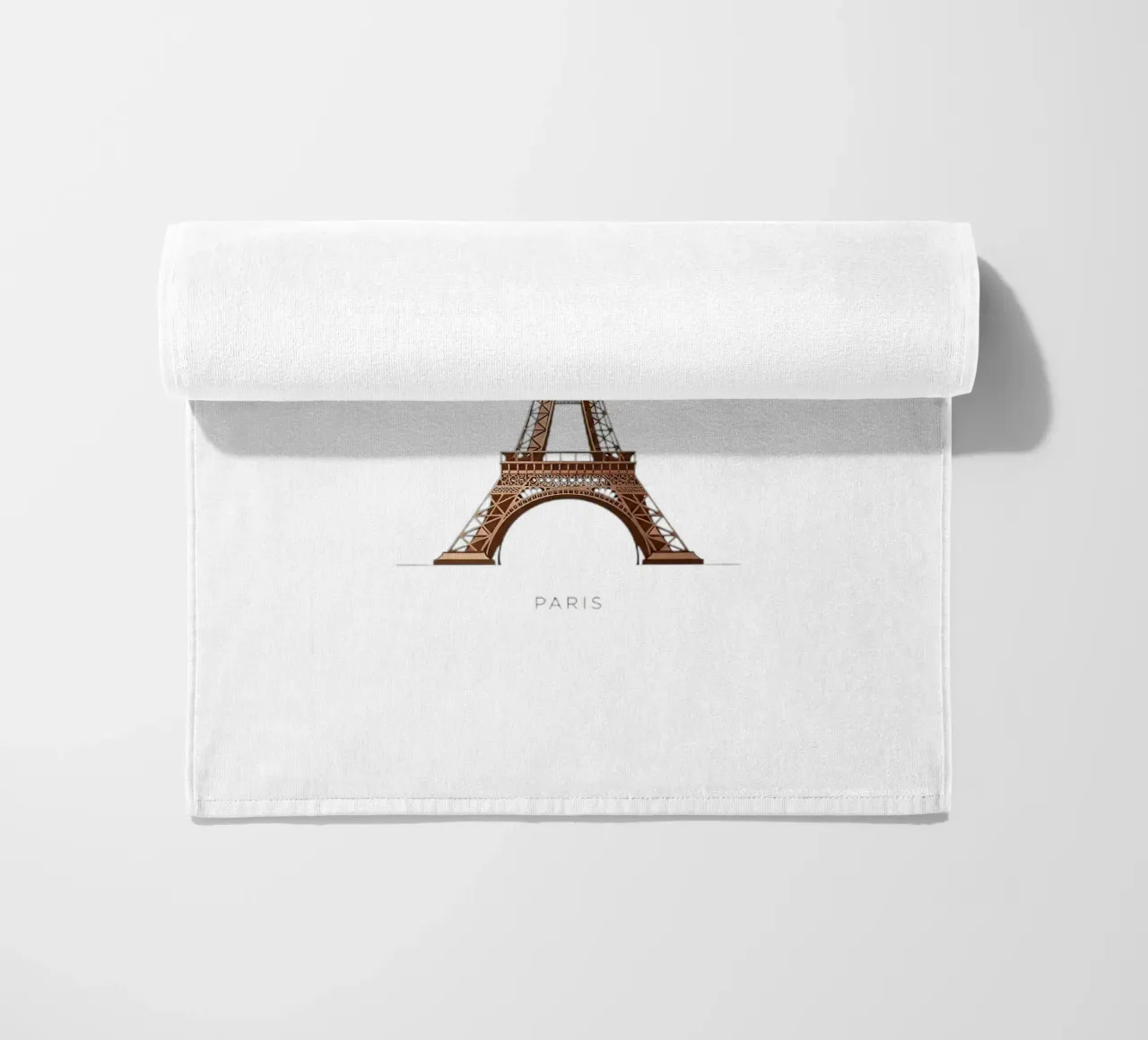 Torre Eiffel telo mare da vector art