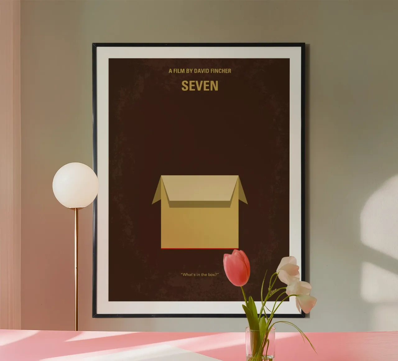 No233 My Seven minimal movie poster poster da Chungkong