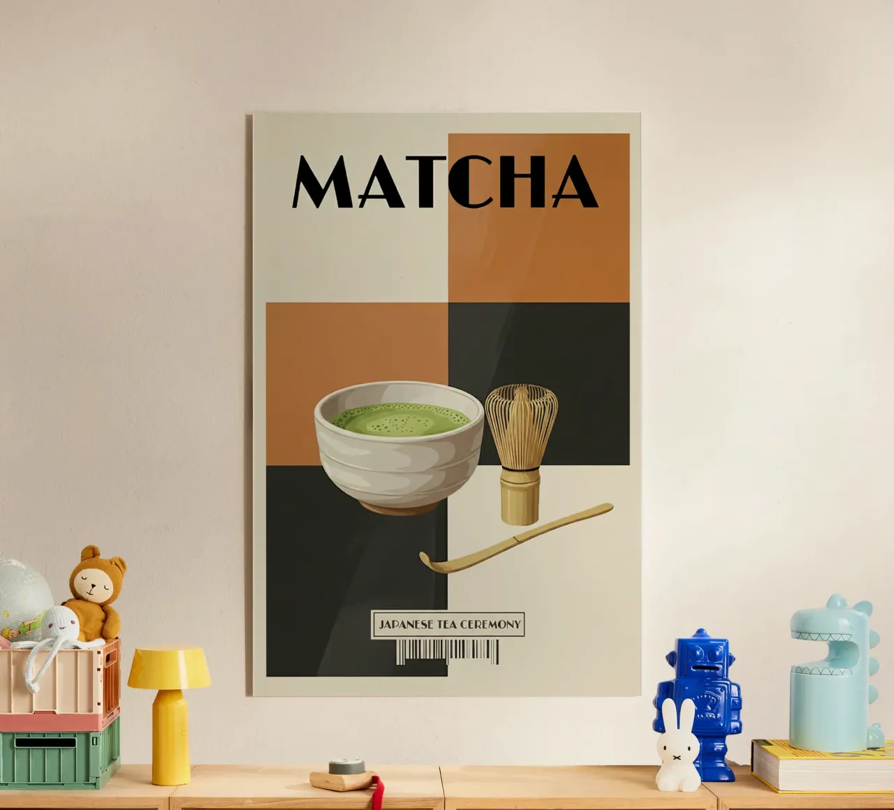 C'est l'heure du matcha plexiglas de Tasty Colors