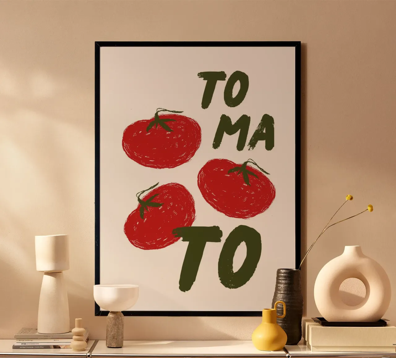 Tomato poster da Quotes on walls