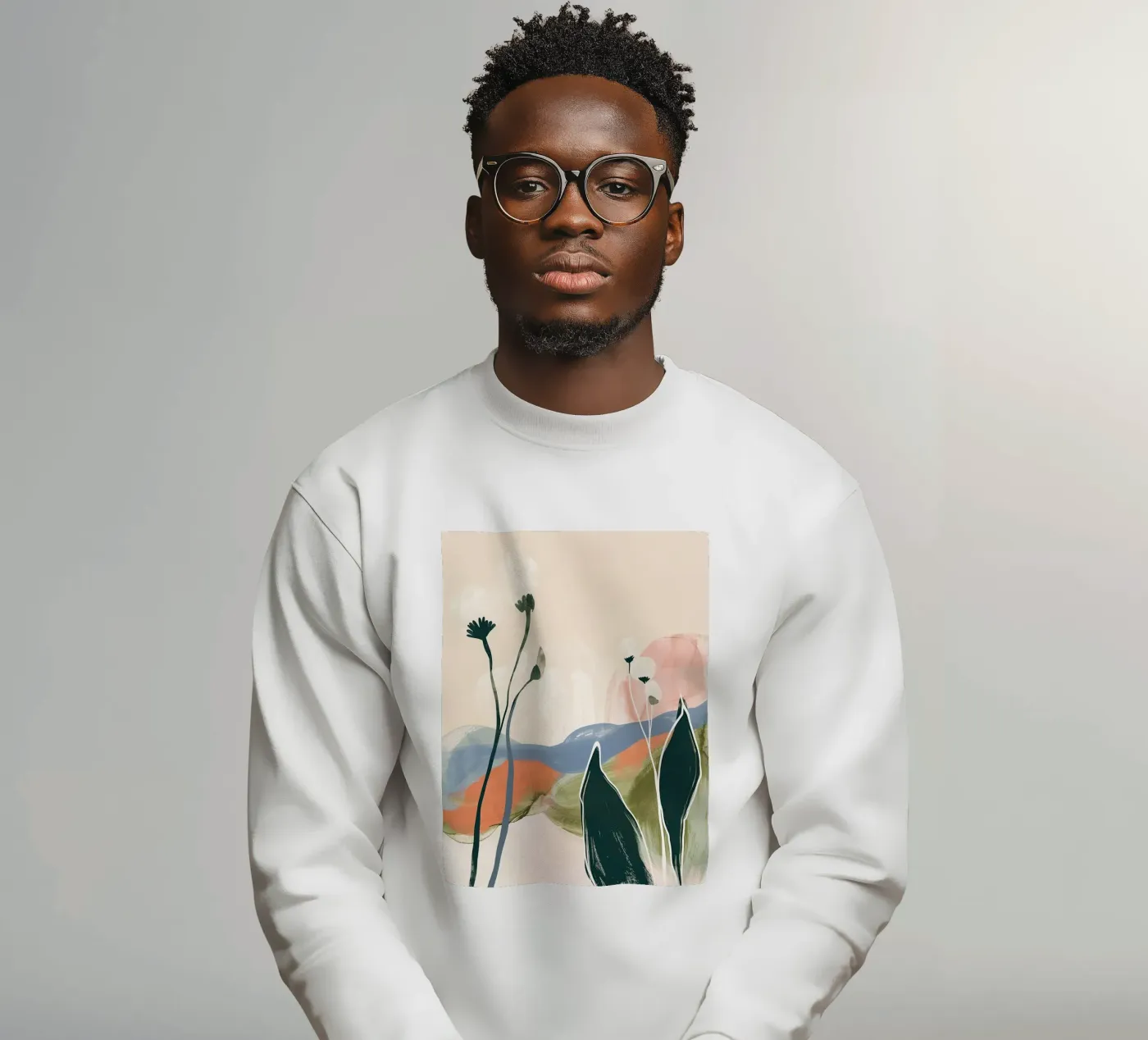 Soft Botanical Forms felpa da softsoul