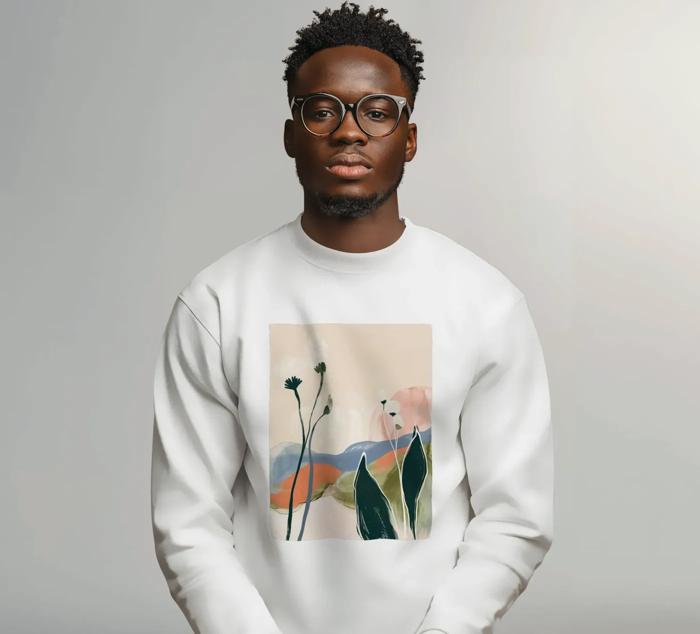 Soft Botanical Forms felpa da softsoul