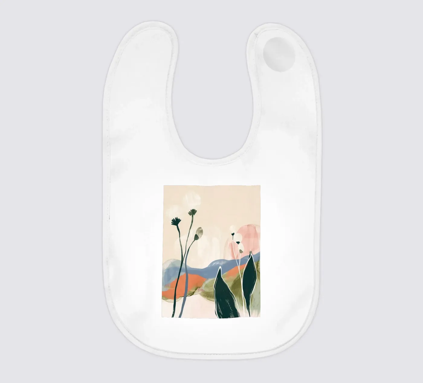Soft Botanical Forms bavaglino da softsoul