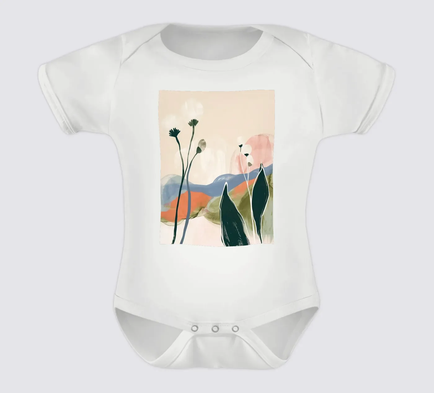 Soft Botanical Forms body bébé de softsoul