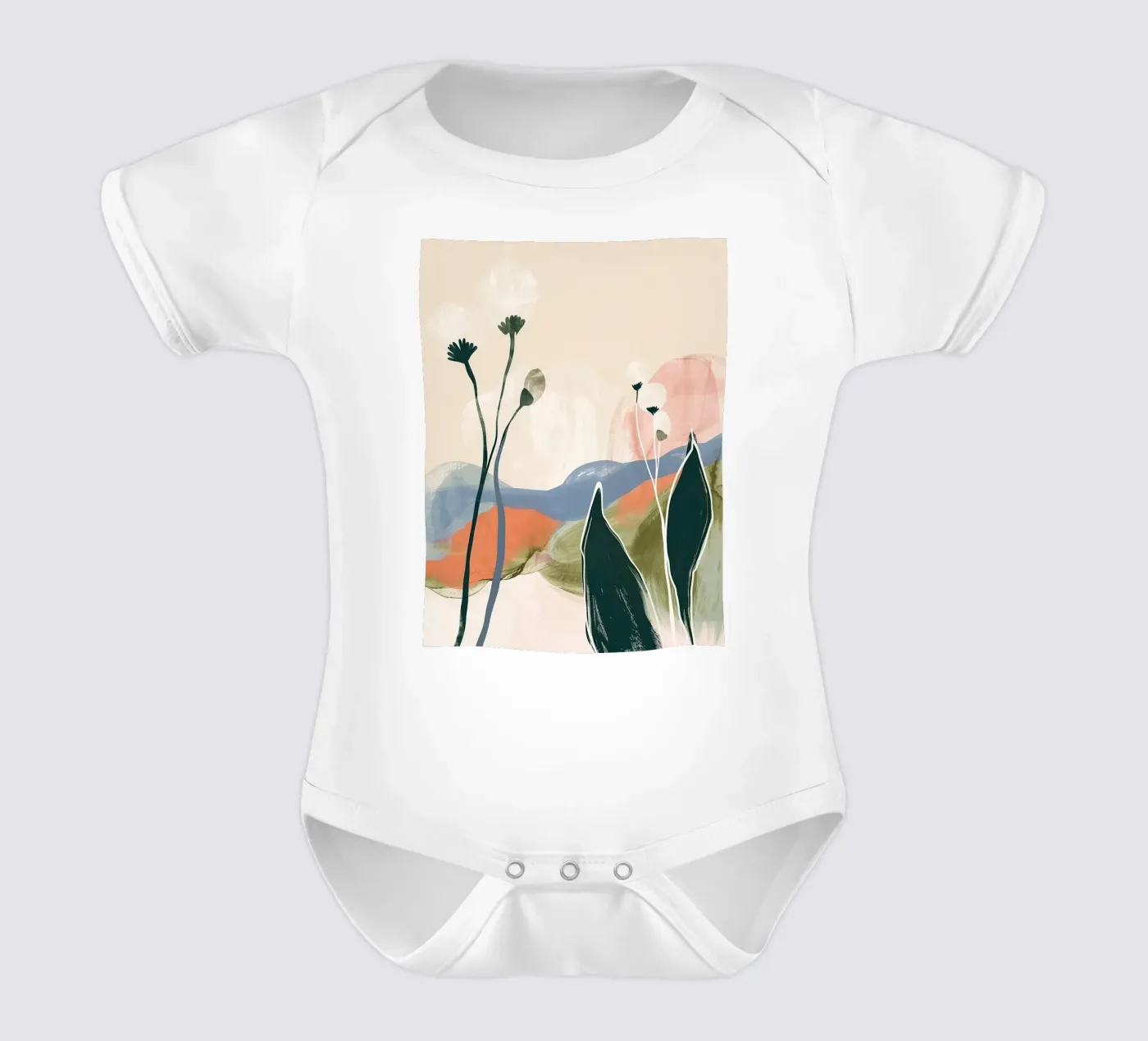 Soft Botanical Forms body bébé de softsoul