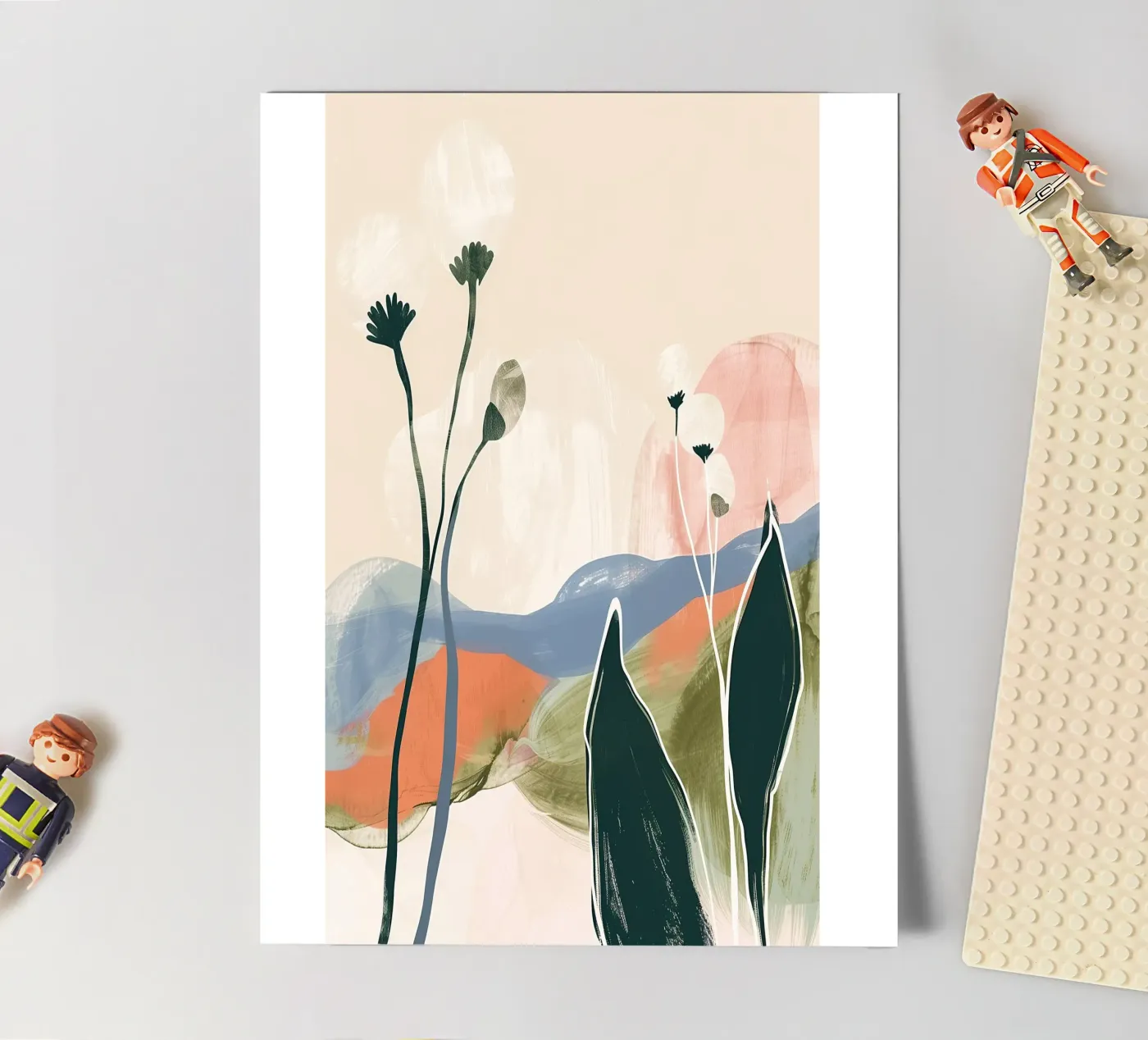 Soft Botanical Forms sticker sheet by softsoul