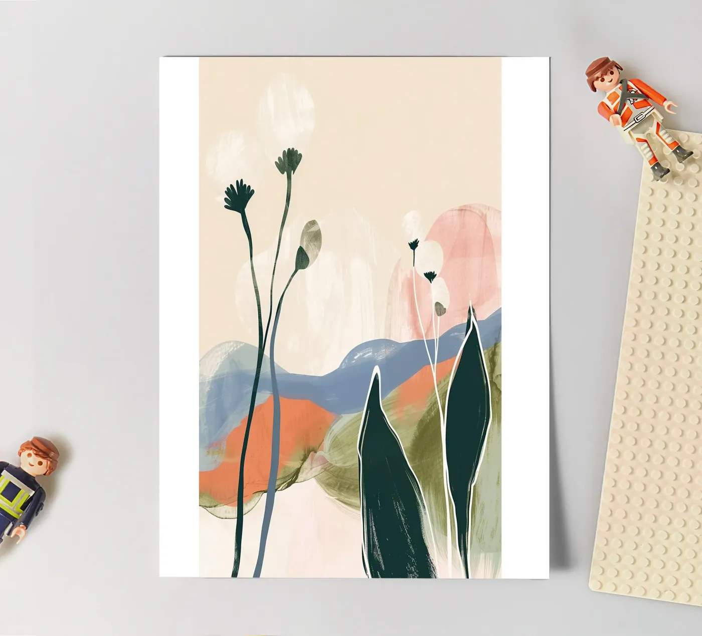 Soft Botanical Forms Stickerbogen von softsoul