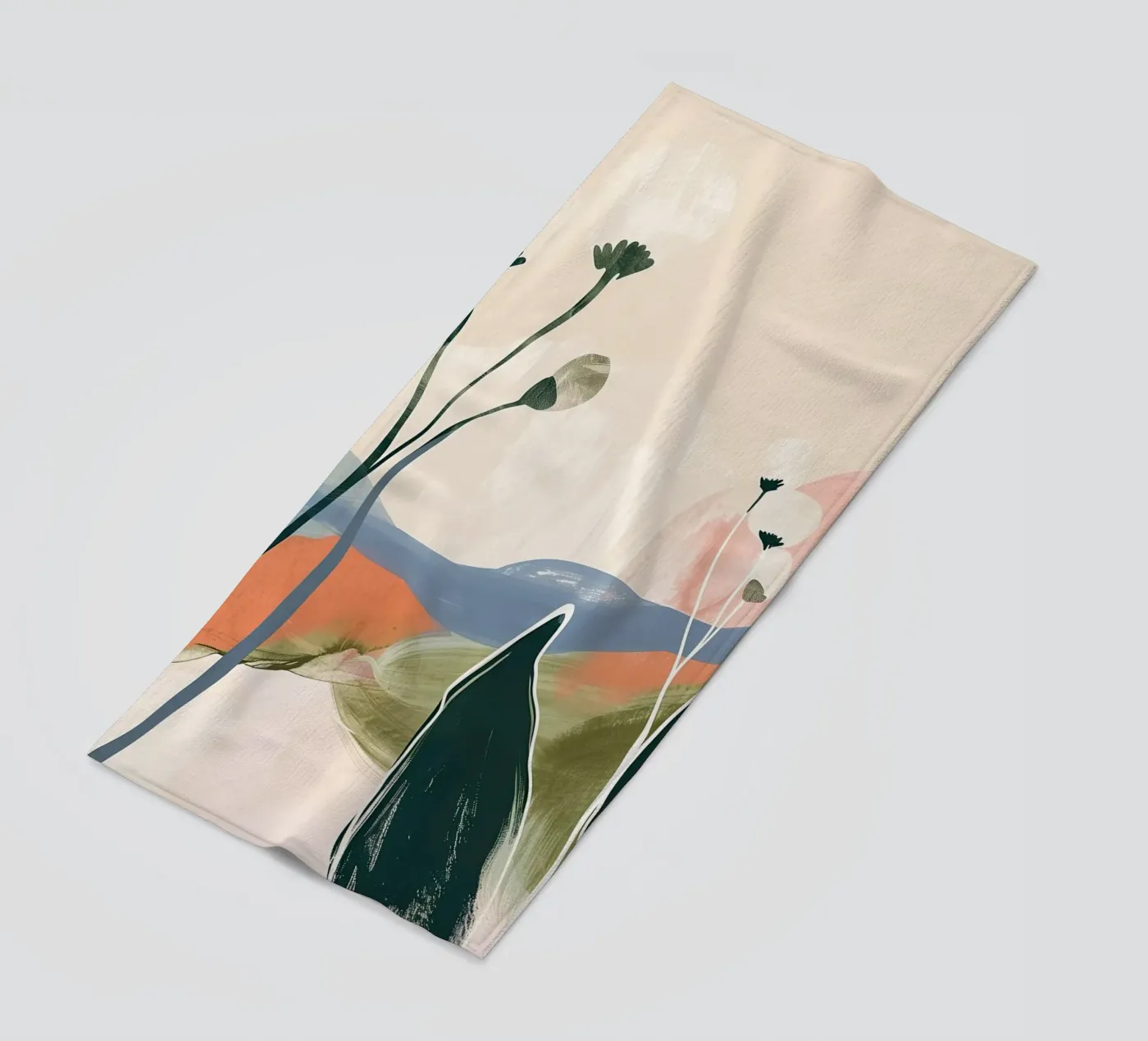 Soft Botanical Forms serviette de plage de softsoul