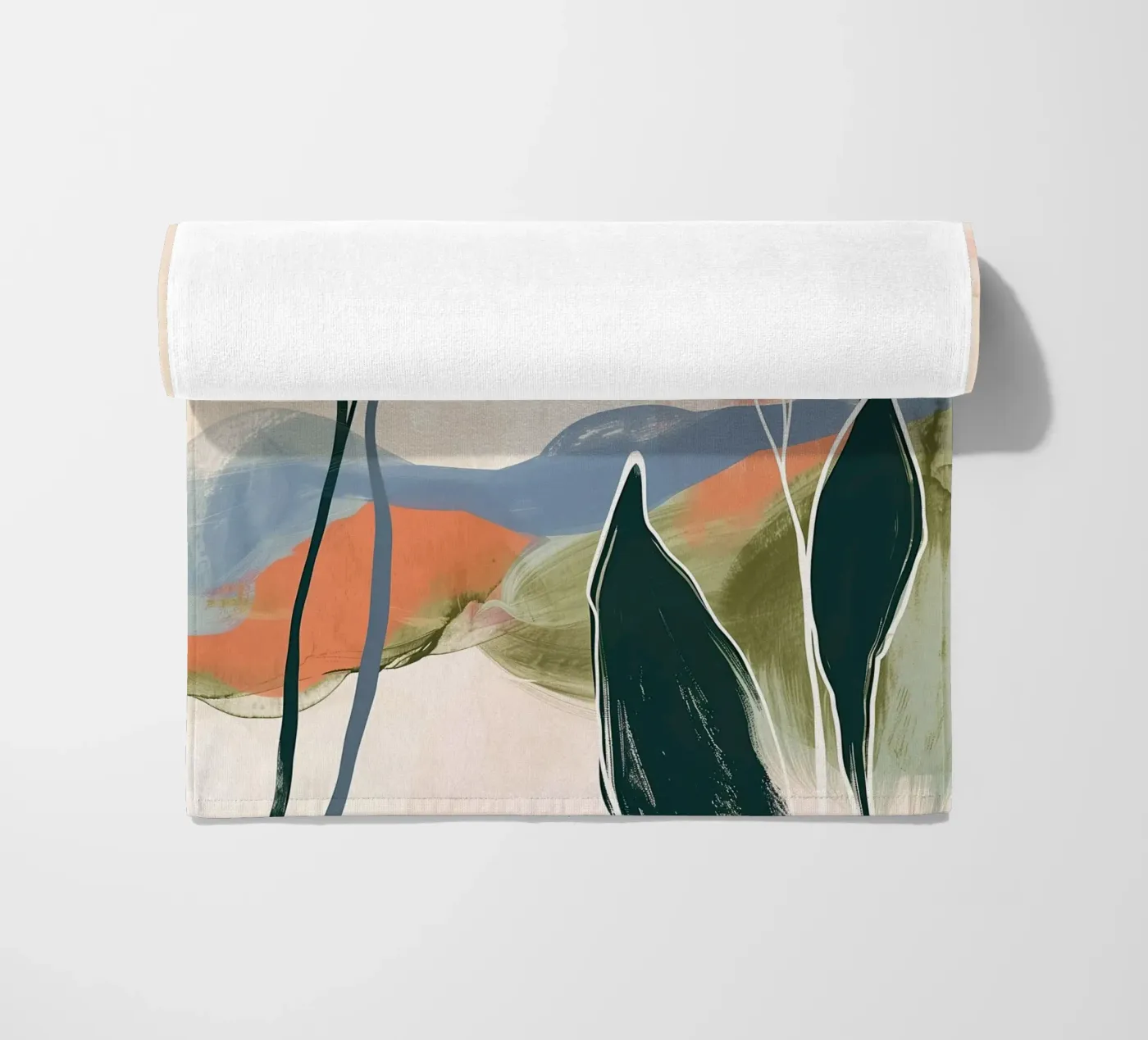 Soft Botanical Forms serviette de plage de softsoul