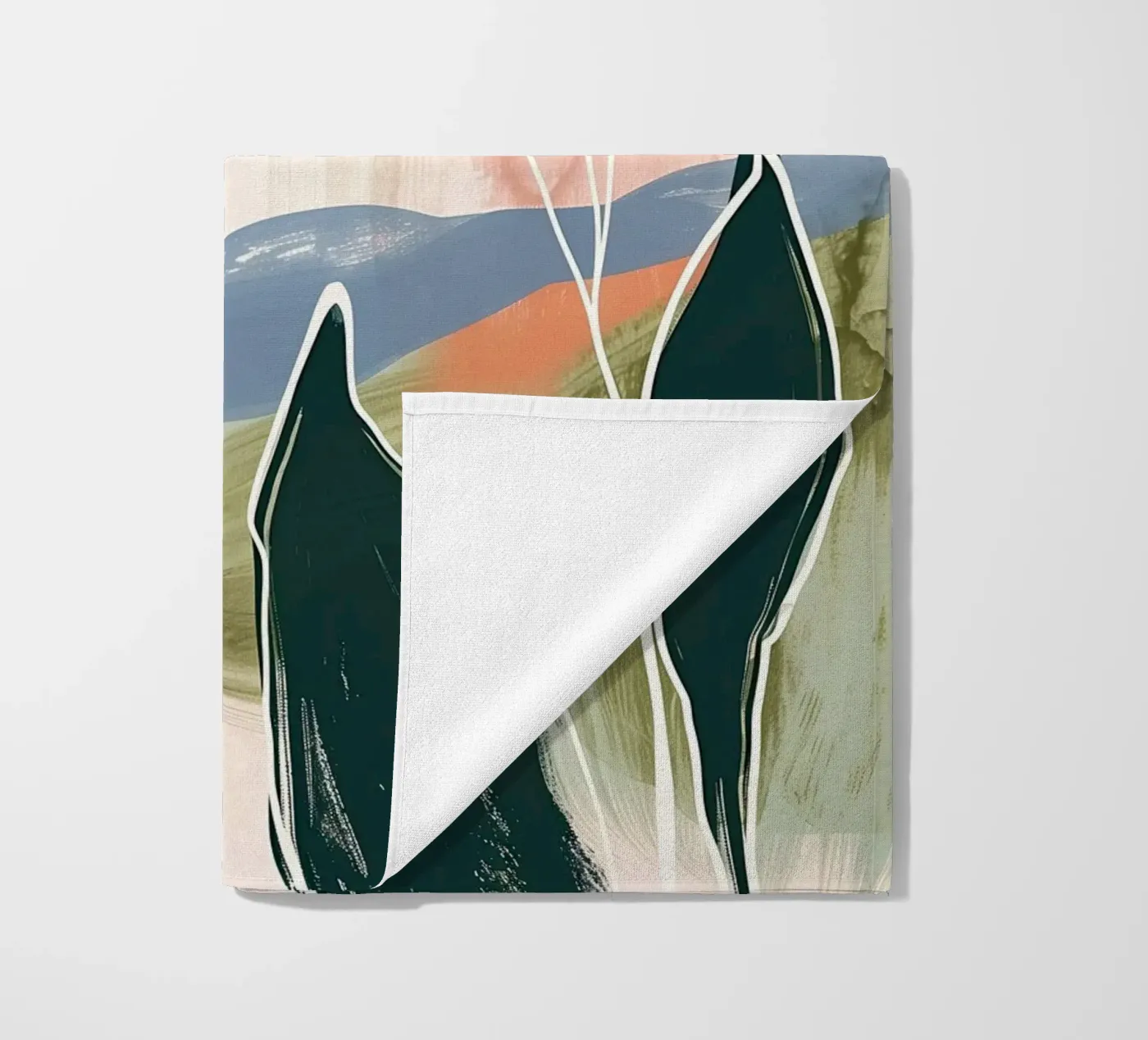 Soft Botanical Forms serviette de plage de softsoul